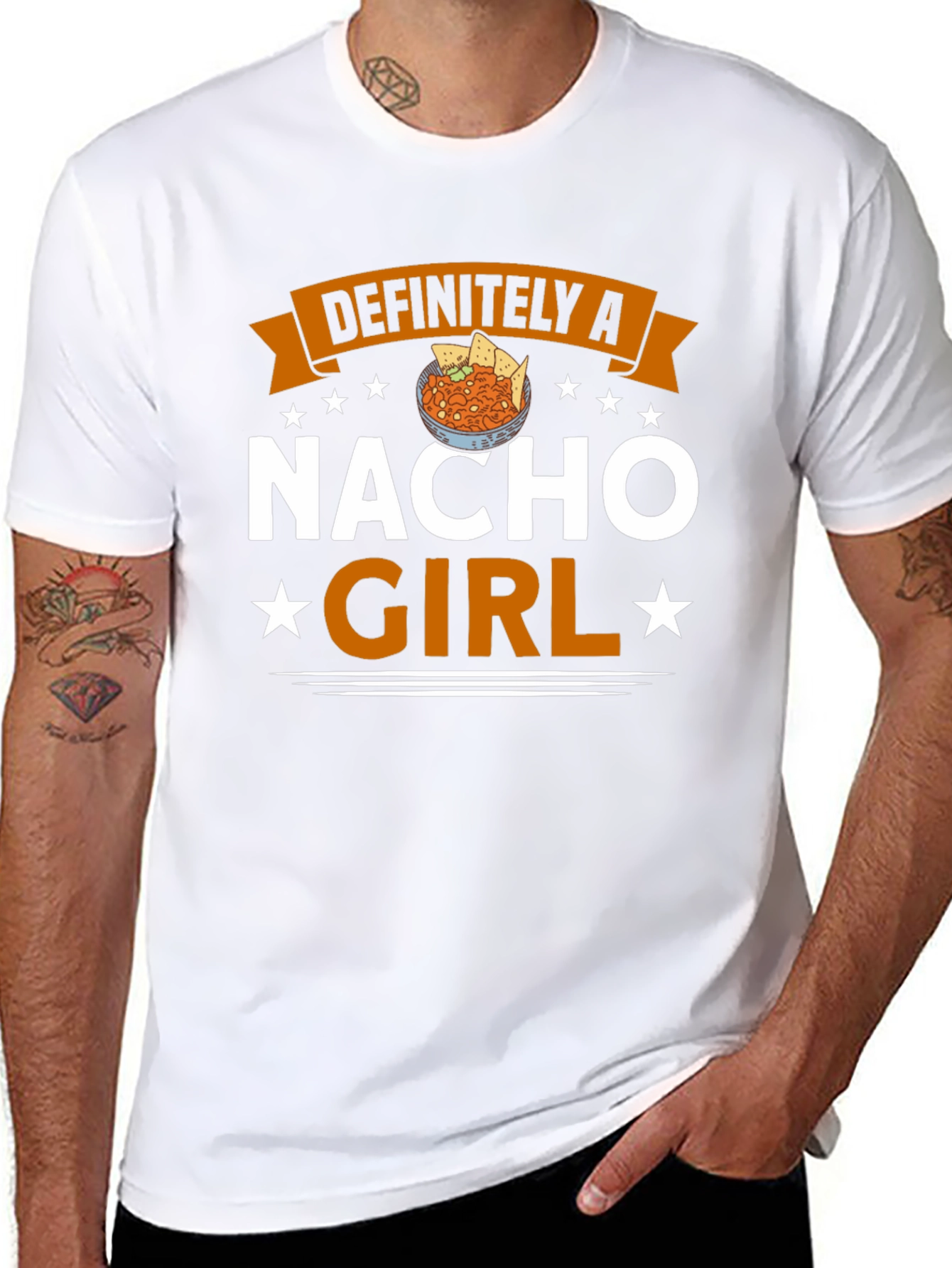 Nacho Girl T-Shirt - Foodie Fun!
