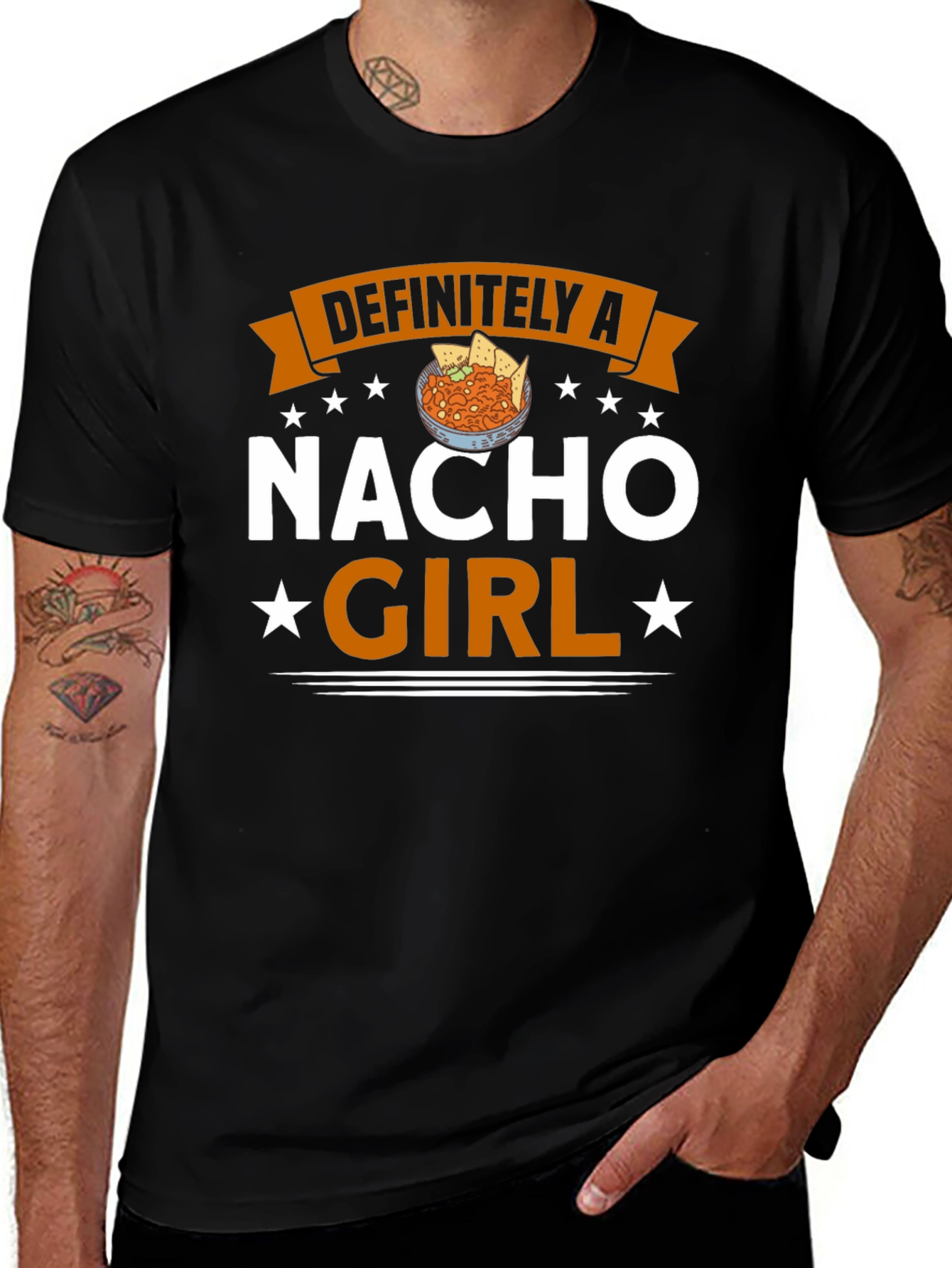 Nacho Girl T-Shirt - Foodie Fun!