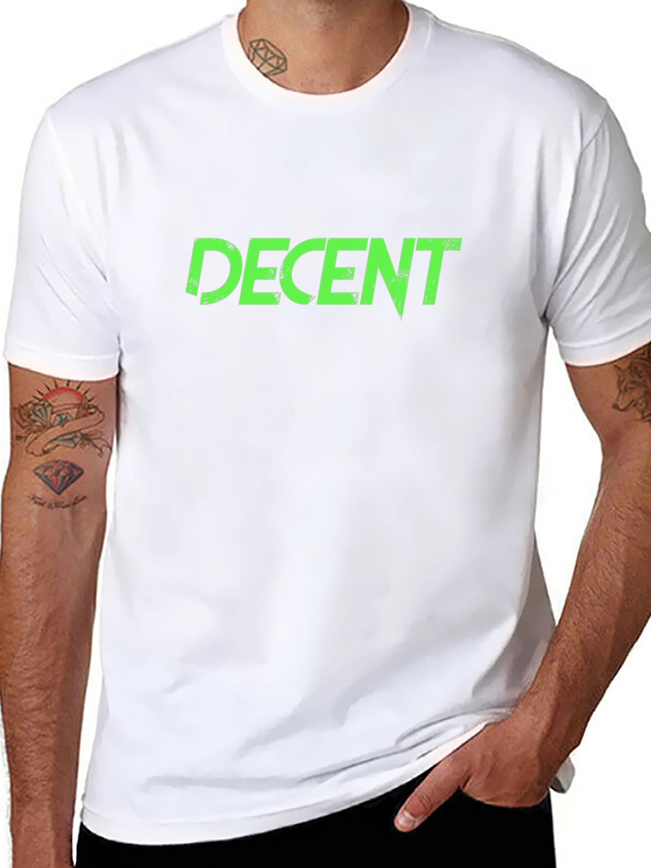 Decent Black T-Shirt - Casual Style