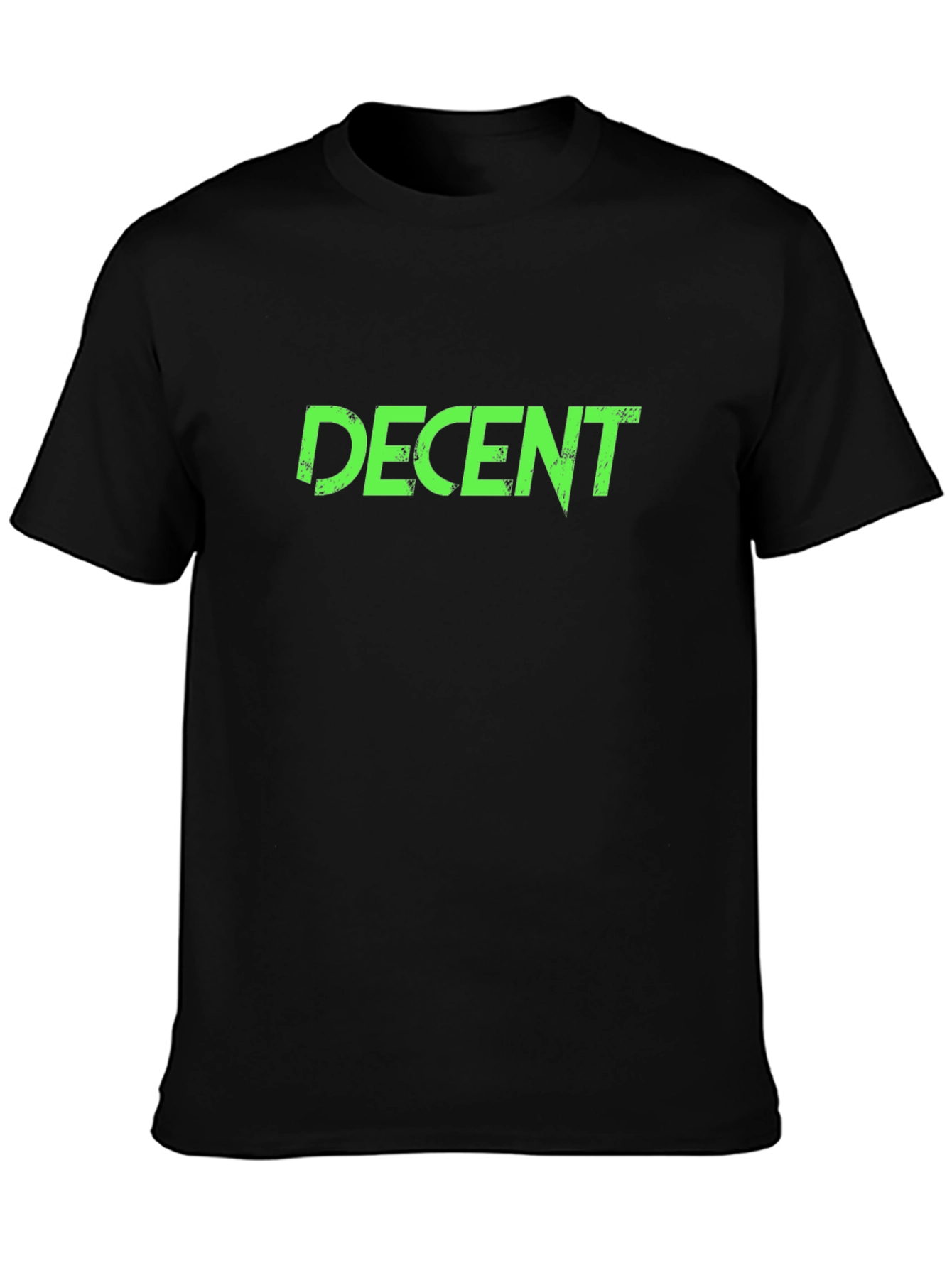 Decent Black T-Shirt - Casual Style