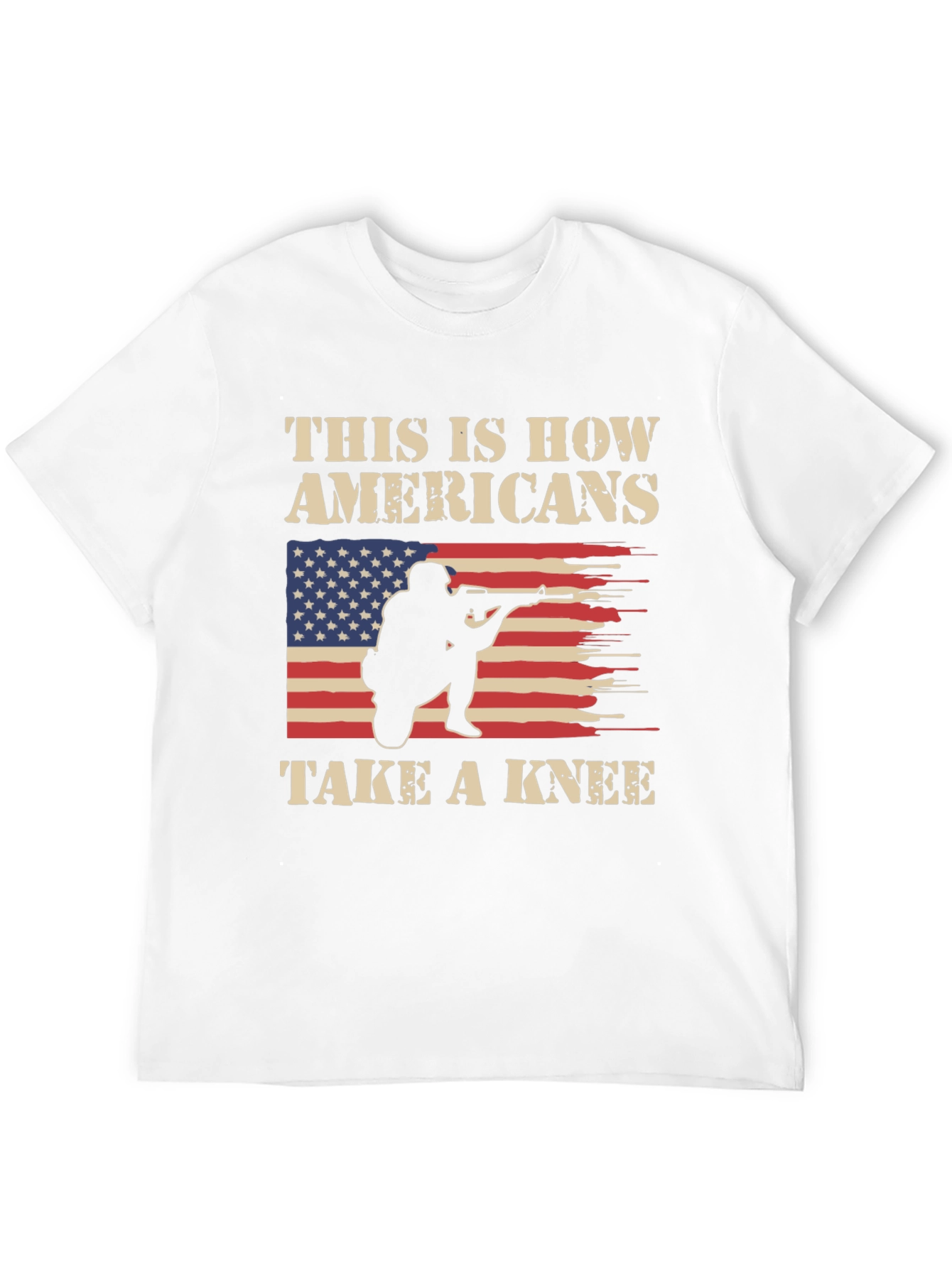 American Pride T-Shirt: How Americans Take A Knee