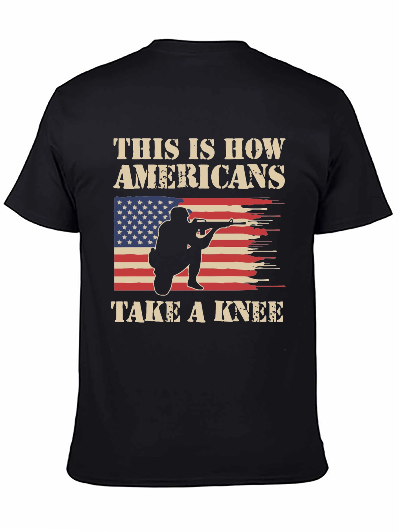 American Pride T-Shirt: How Americans Take A Knee