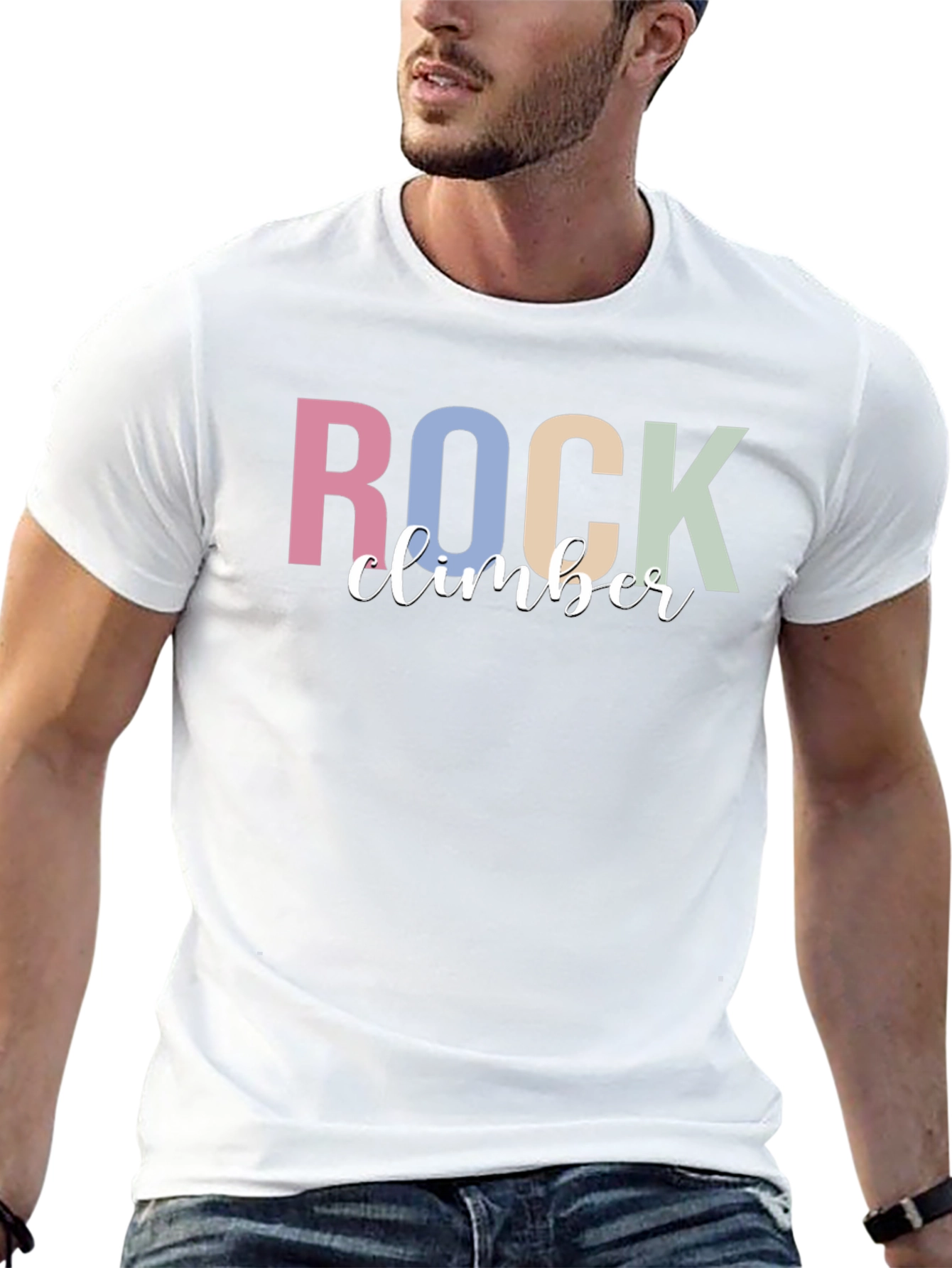 Rock Climber Graphic T-Shirt - Stylish Casual Wear