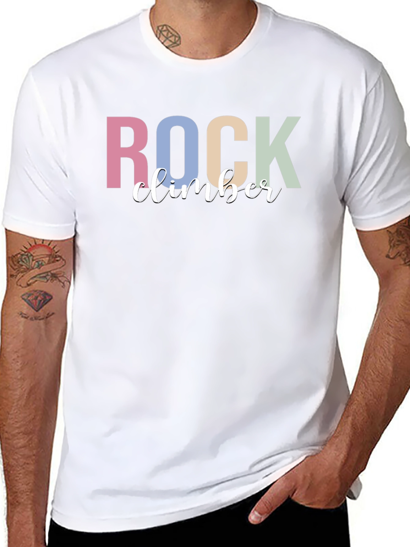 Rock Climber Graphic T-Shirt - Stylish Casual Wear