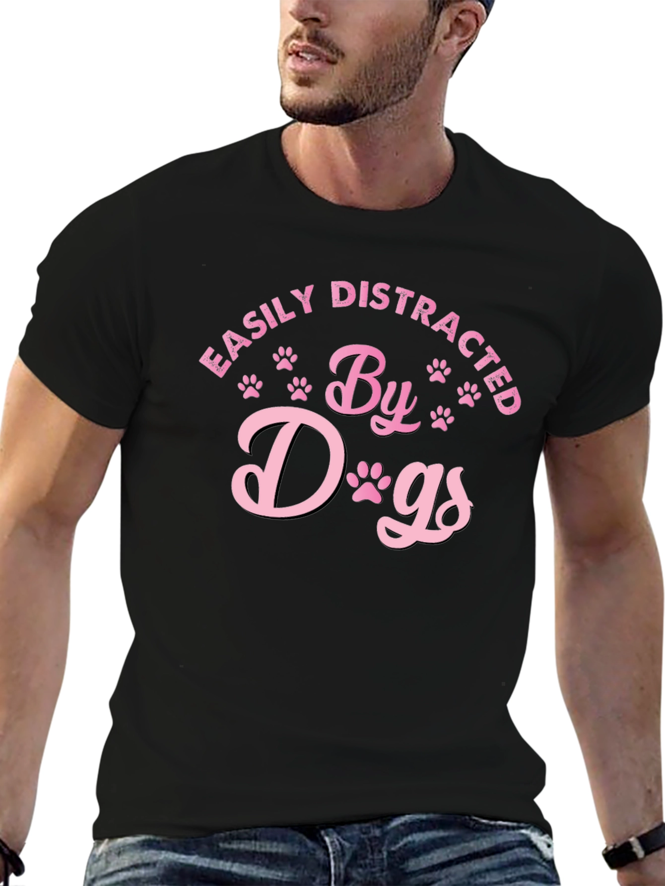 Easily Distracted By Dogs T-Shirt