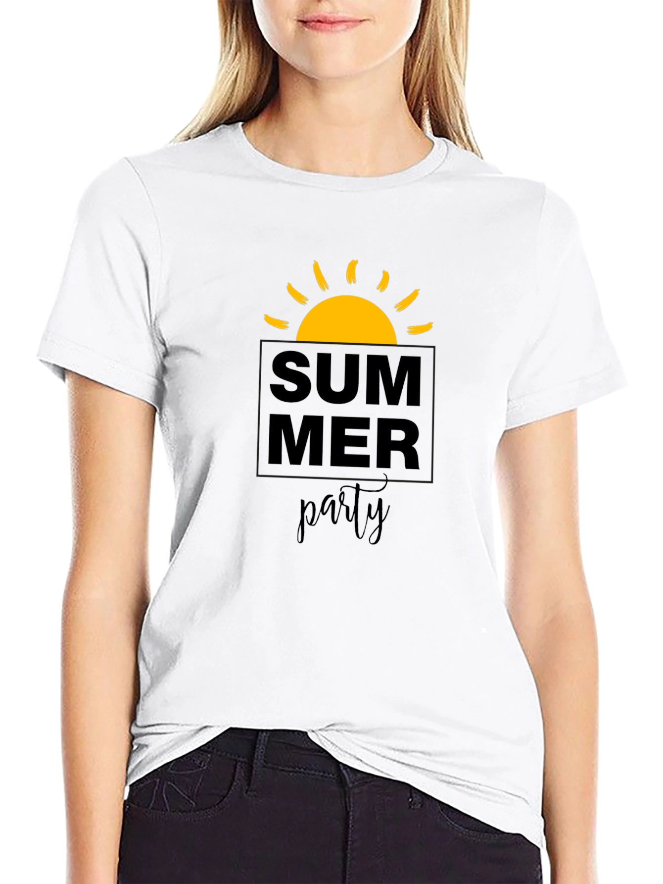 Summer Party Graphic T-Shirt