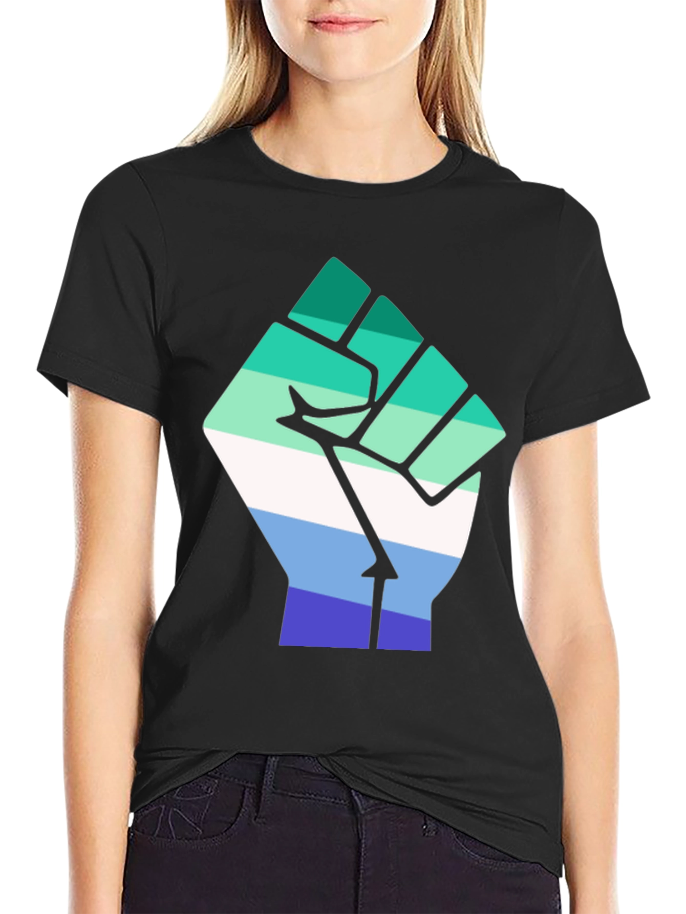 Gay Pride Fist T-Shirt - LGBTQ+ Equality Tee