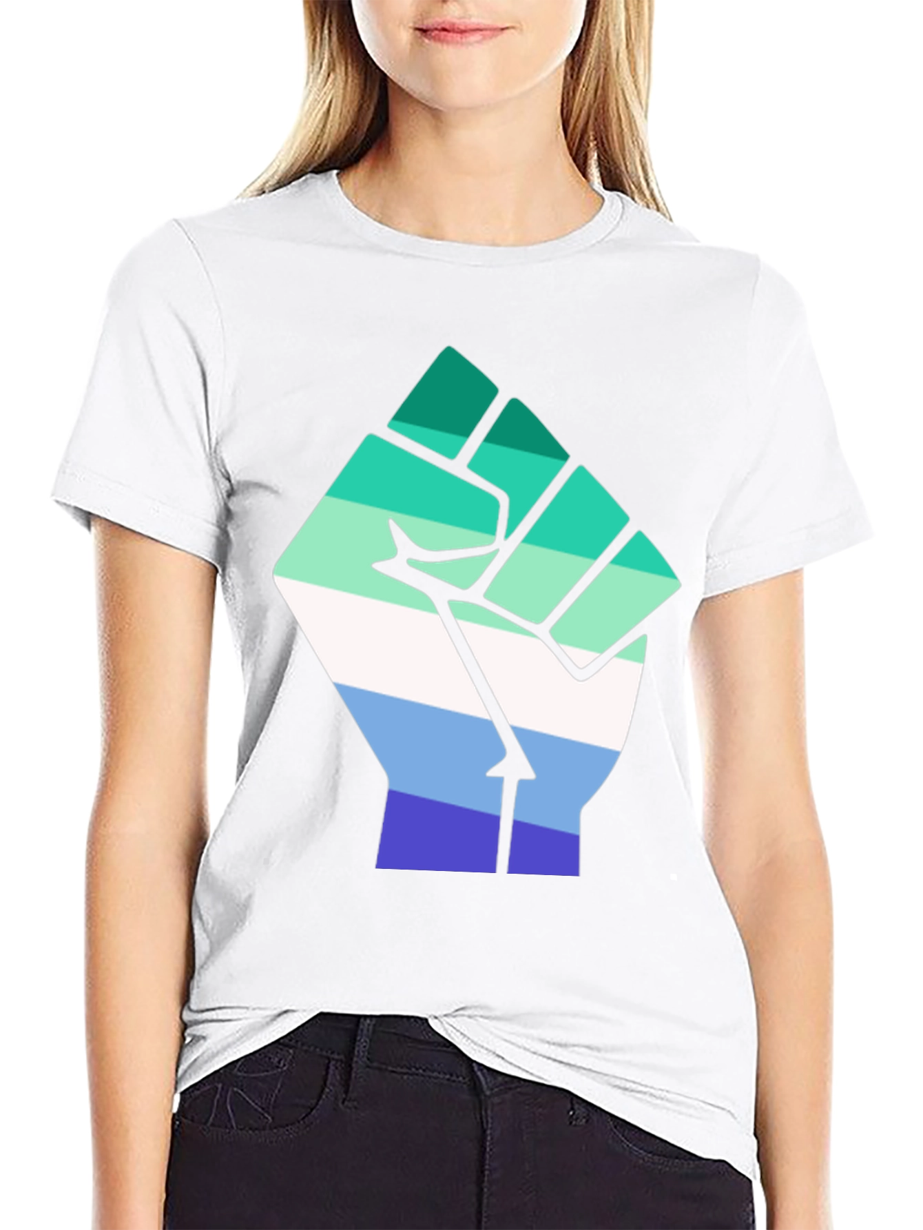 Gay Pride Fist T-Shirt - LGBTQ+ Equality Tee