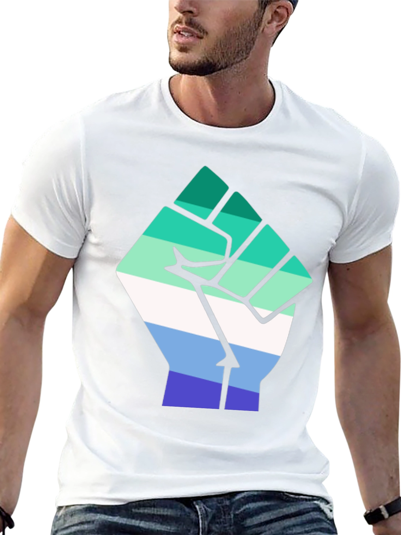 Gay Pride Fist T-Shirt - LGBTQ+ Equality Tee