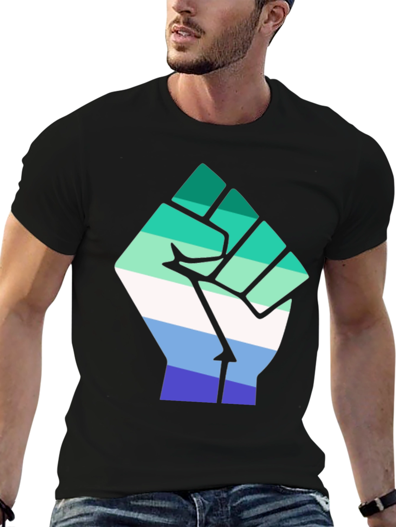 Gay Pride Fist T-Shirt - LGBTQ+ Equality Tee