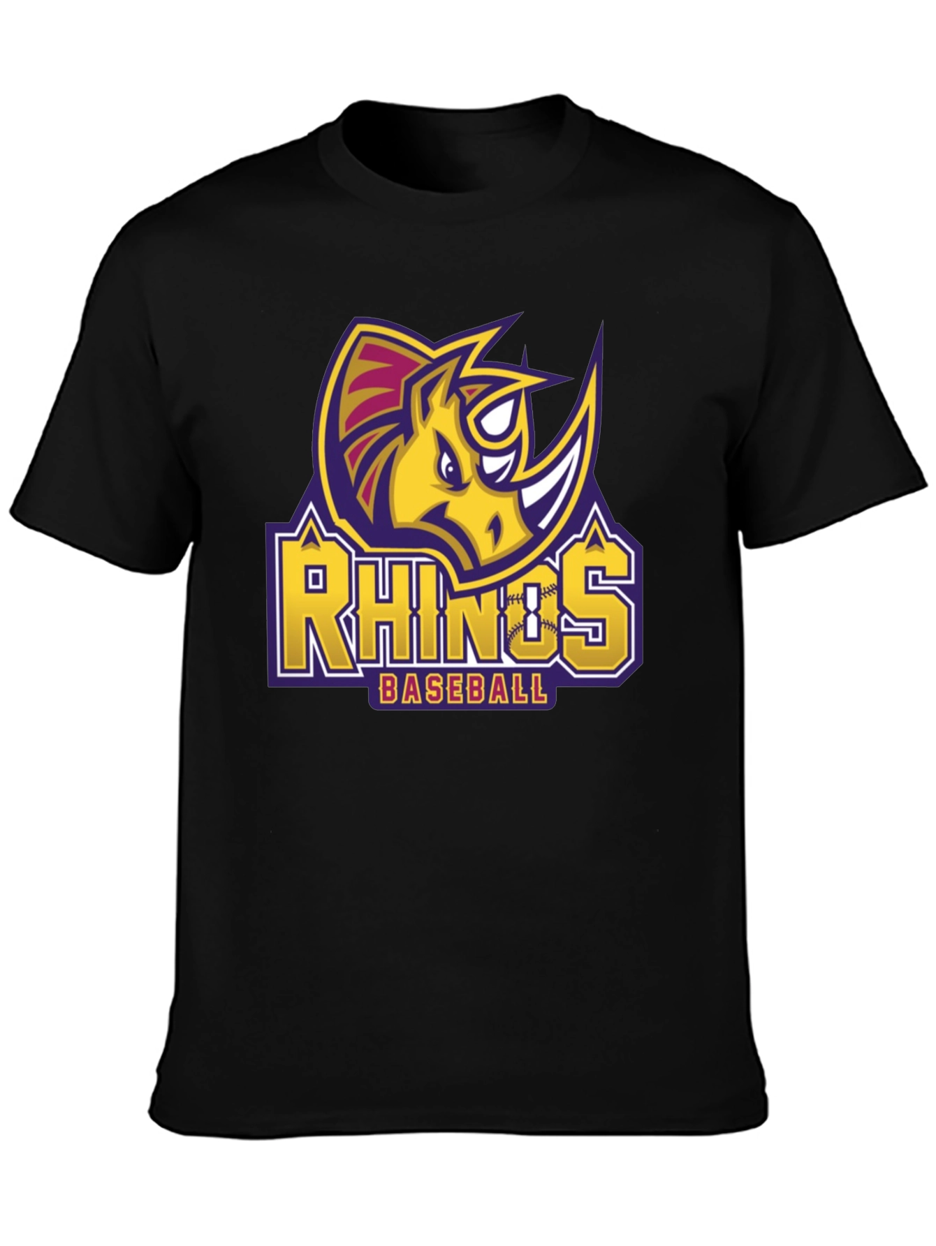 Rhinos Baseball T-Shirt - Sportswear