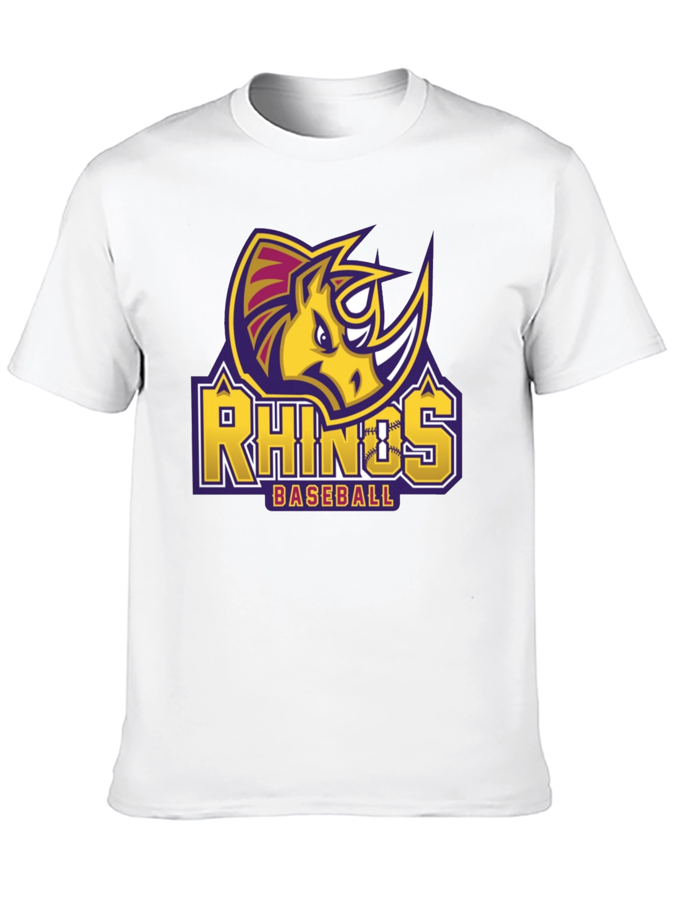 Rhinos Baseball T-Shirt - Sportswear
