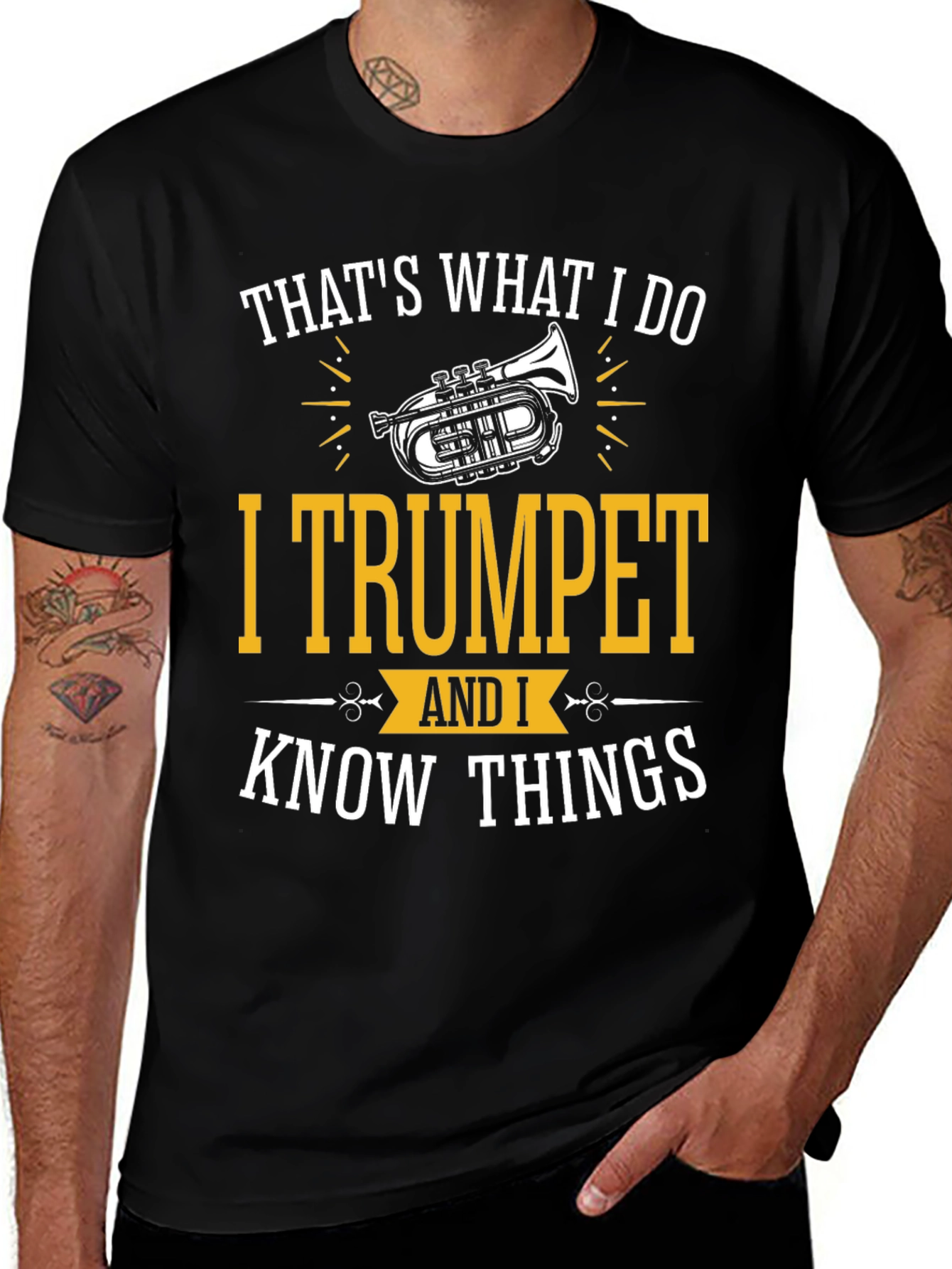 Thats What I Do I Trumpet T-Shirt