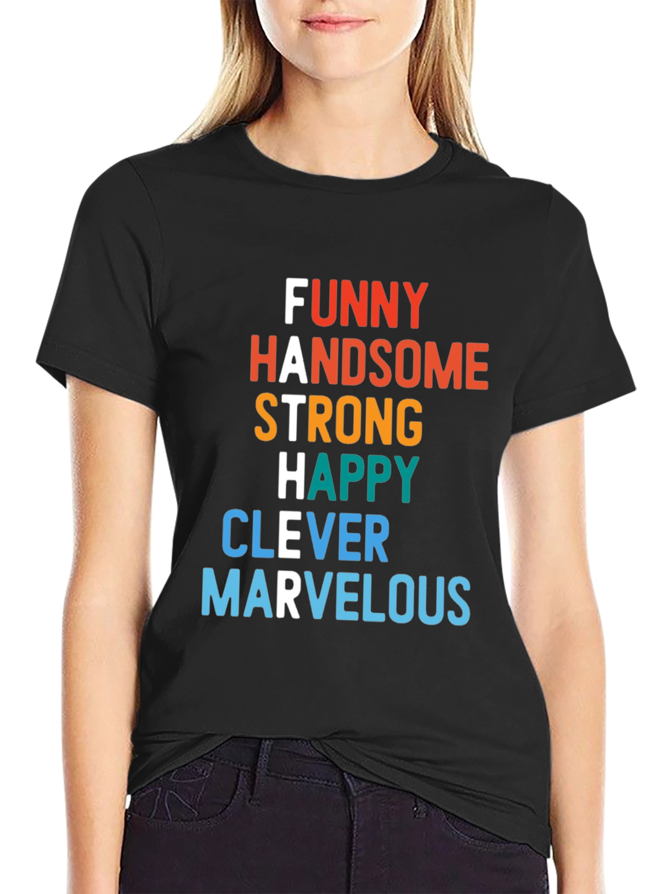 Funny Handsome Strong Father T-Shirt