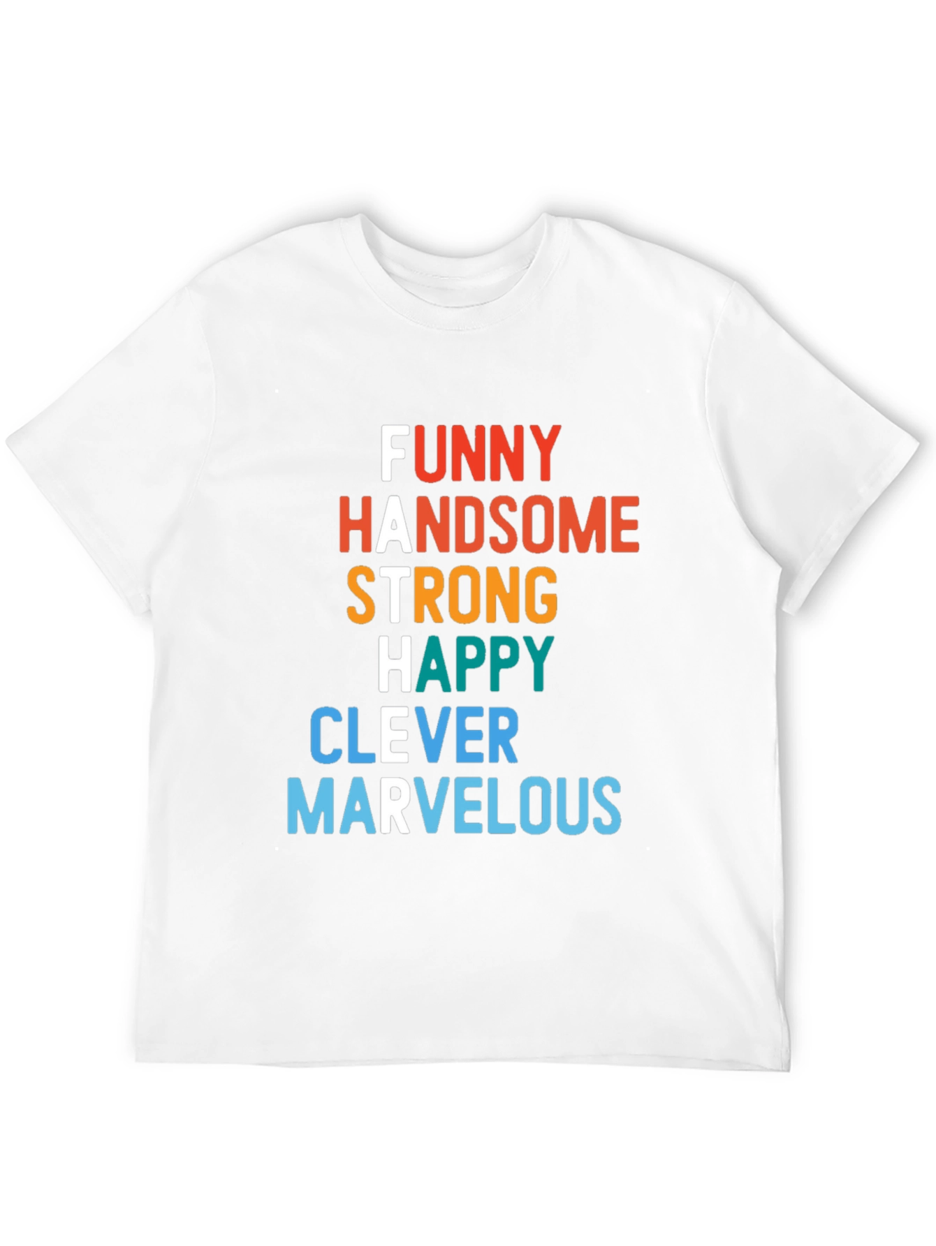 Funny Handsome Strong Father T-Shirt