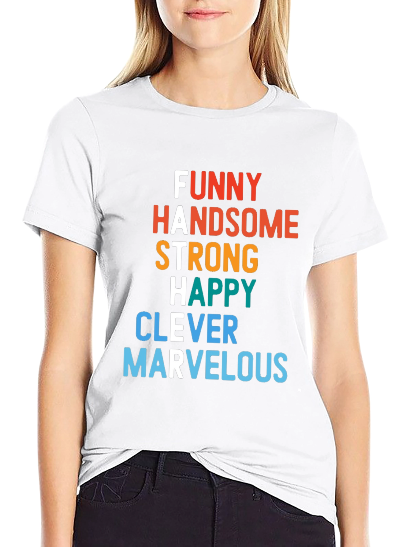 Funny Handsome Strong Father T-Shirt