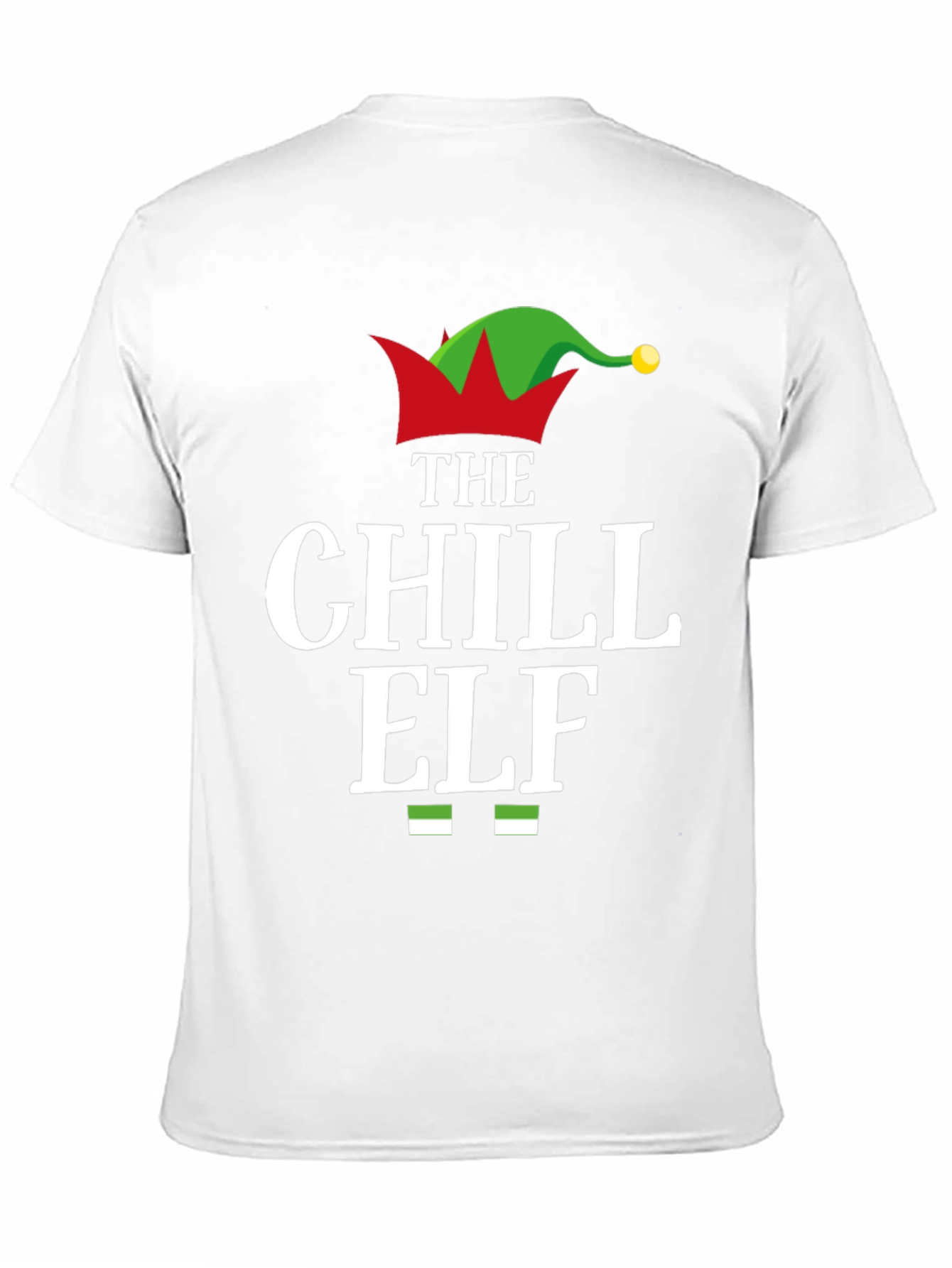 Chill Elf Graphic Tee - Holiday Fun!