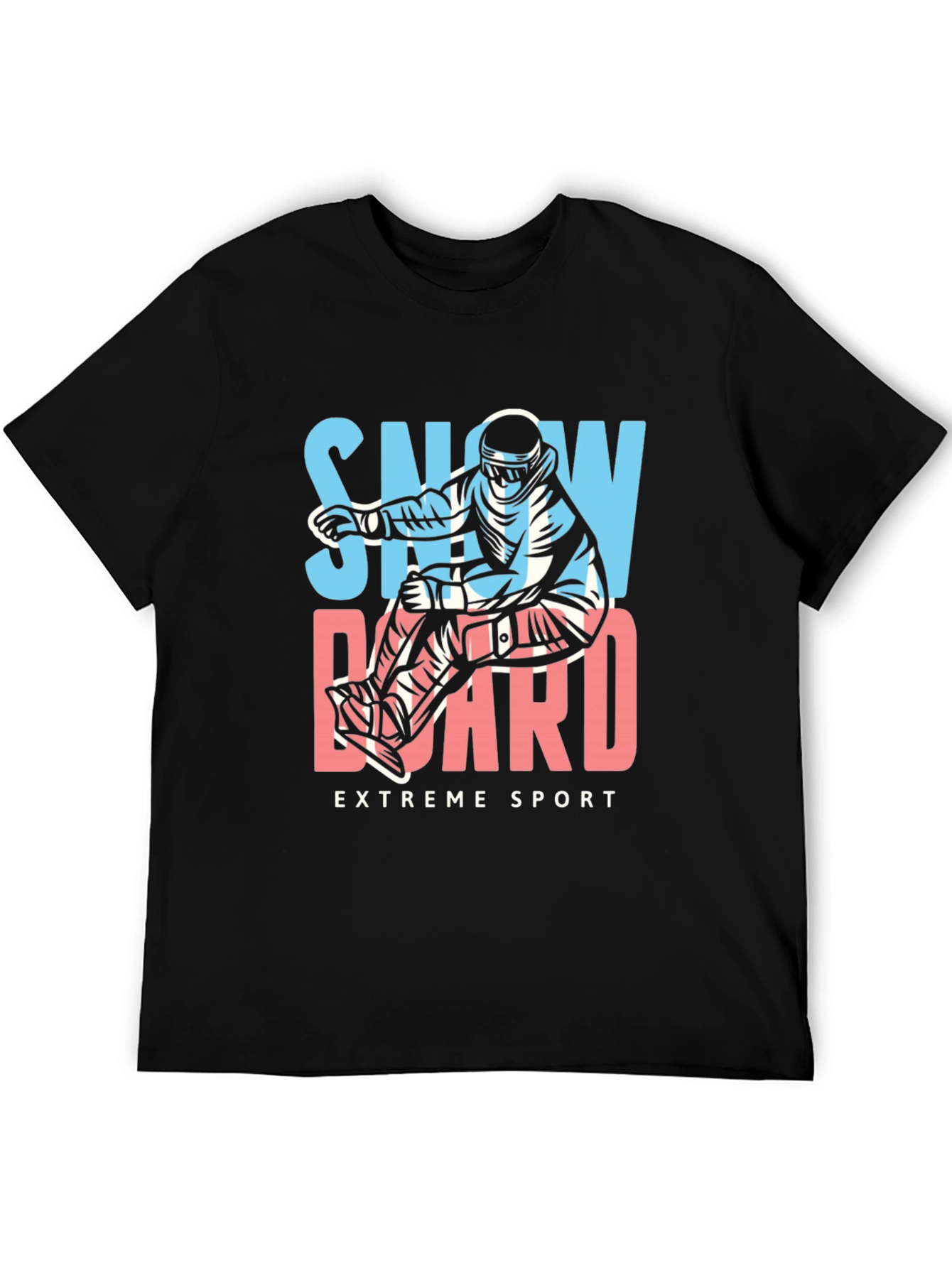 Snowboard Extreme Sport Graphic Tee