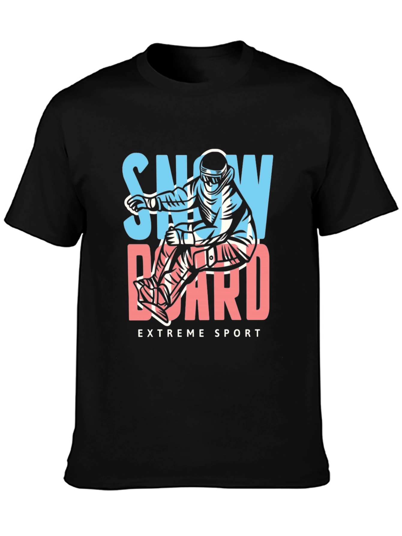 Snowboard Extreme Sport Graphic Tee