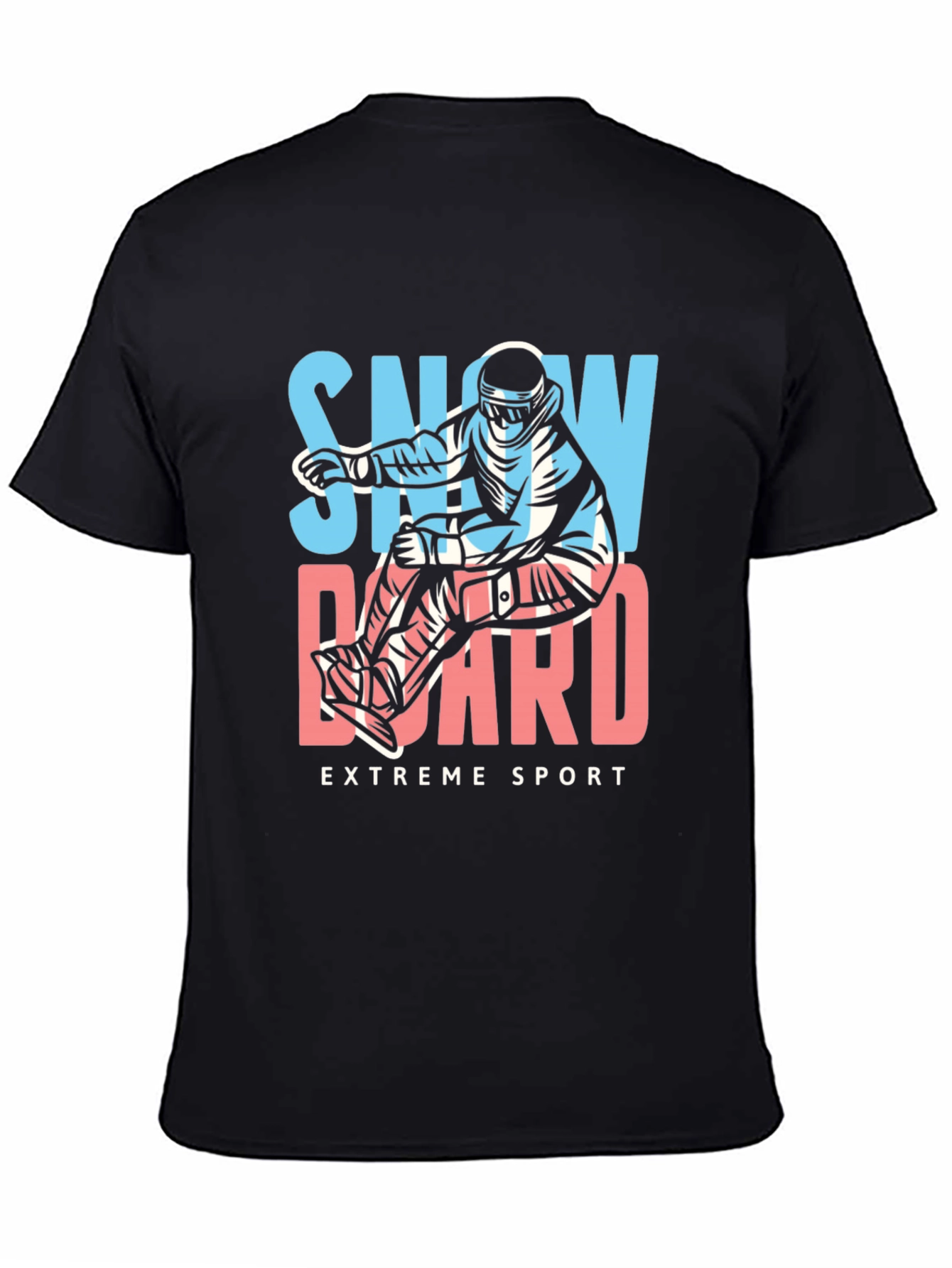 Snowboard Extreme Sport Graphic Tee