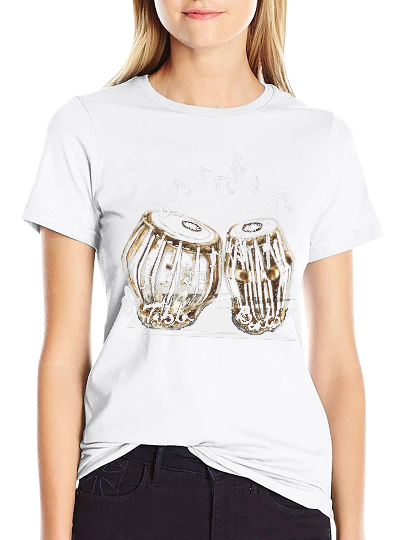 Tabla Drums Graphic T-Shirt