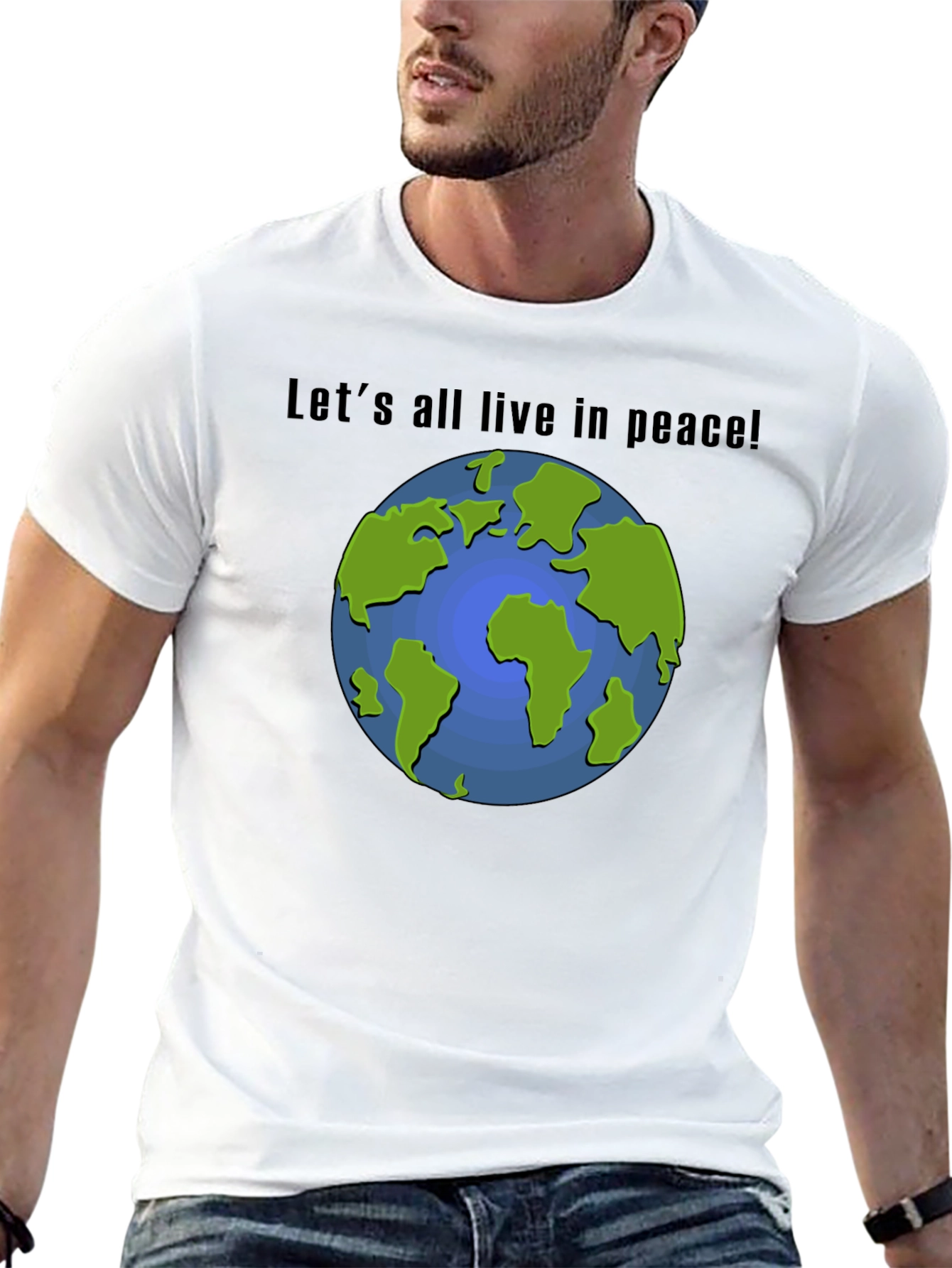 Peace On Earth Graphic T-Shirt