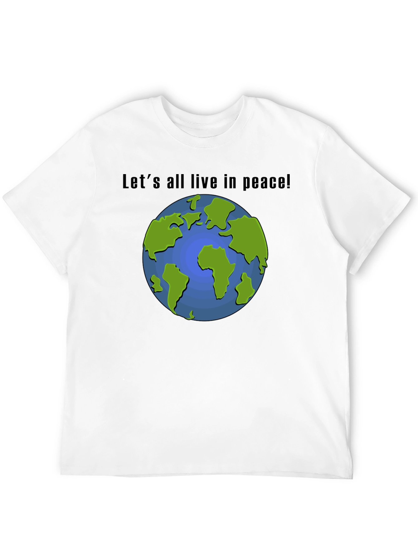 Peace On Earth Graphic T-Shirt
