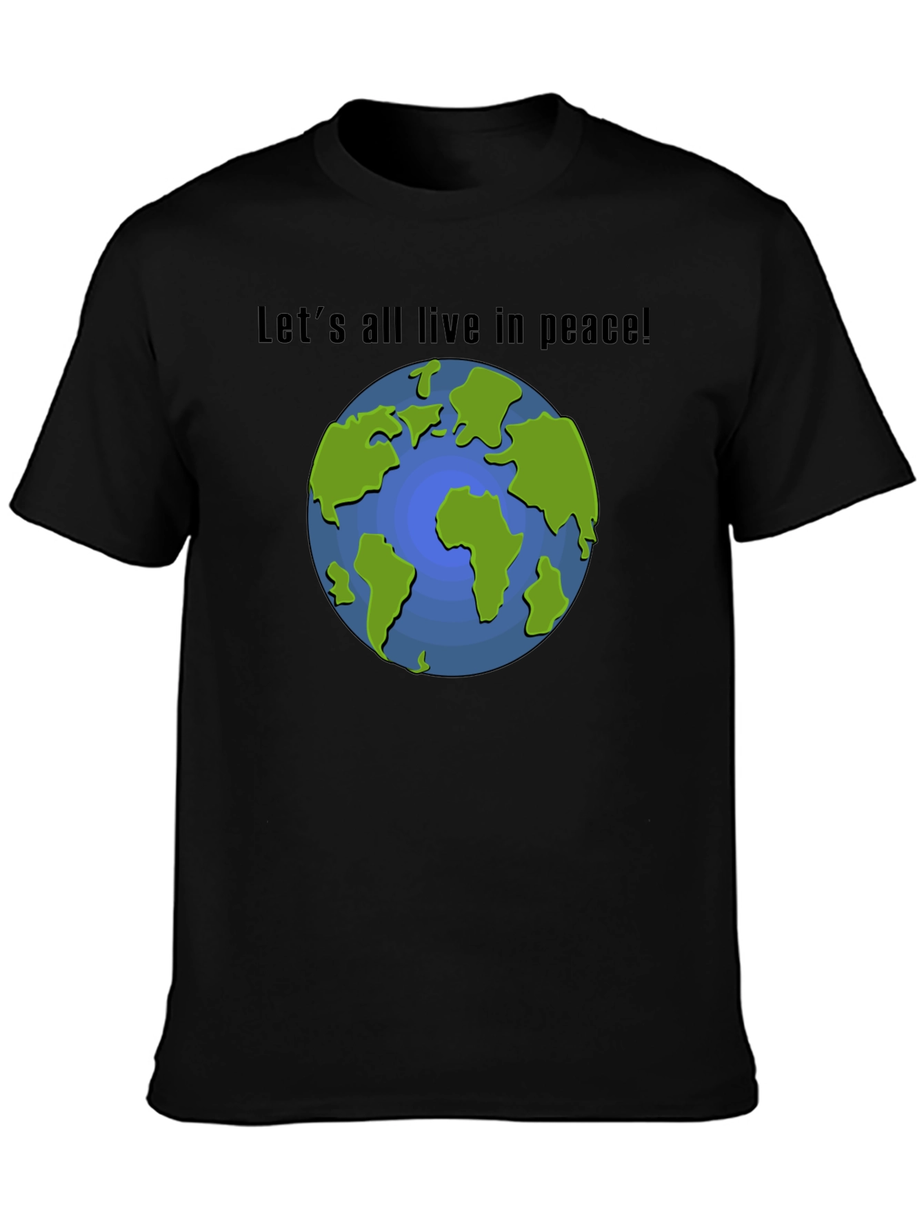 Peace On Earth Graphic T-Shirt