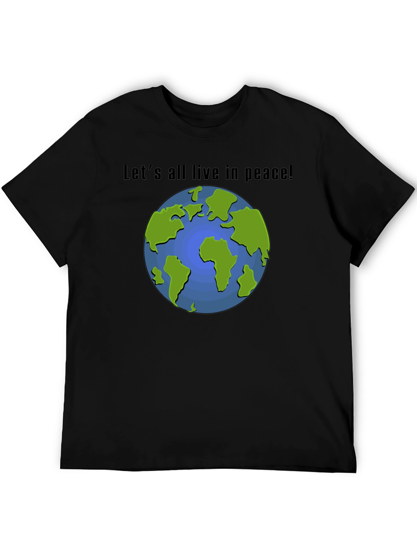 Peace On Earth Graphic T-Shirt