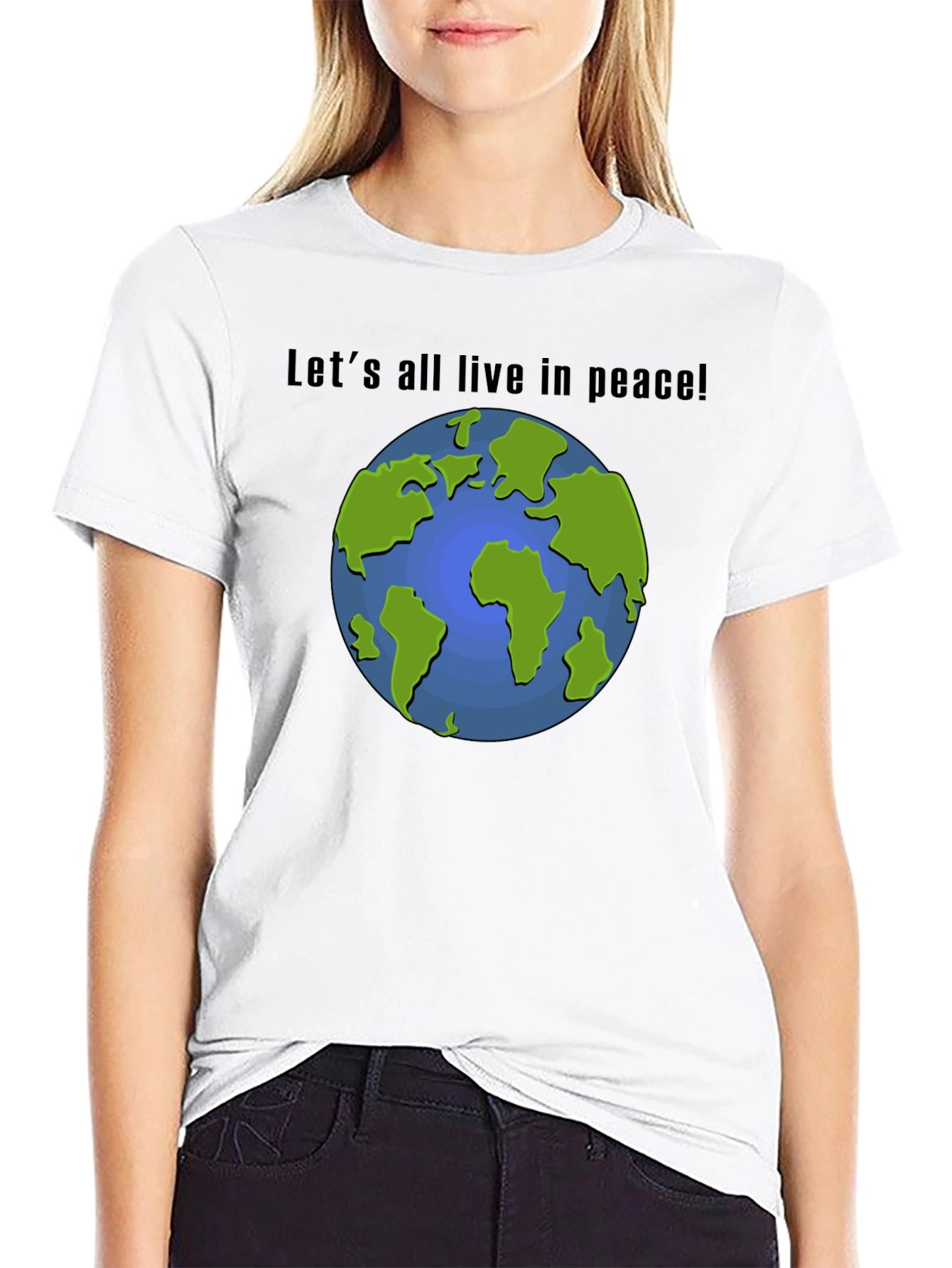 Peace On Earth Graphic T-Shirt