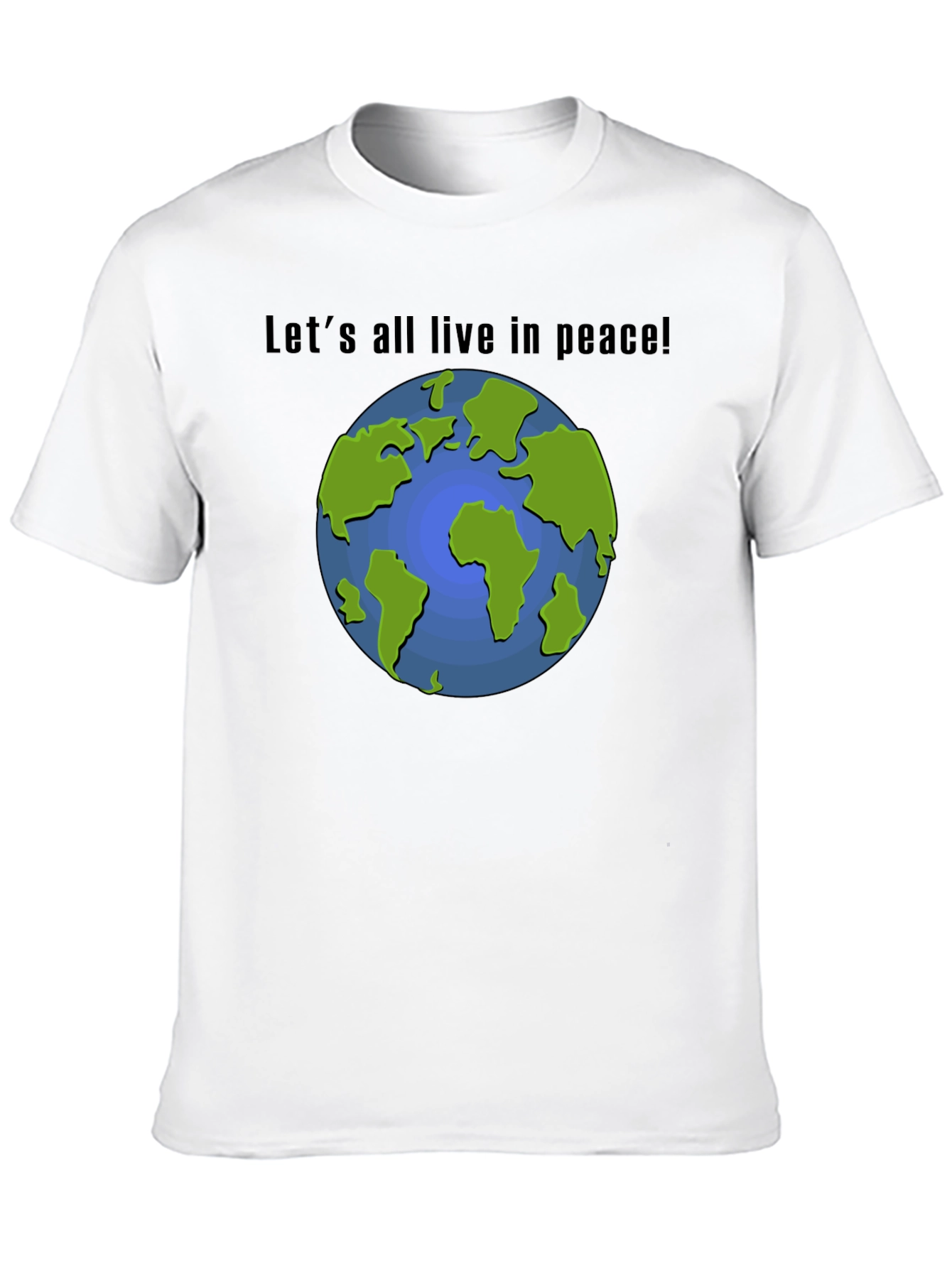 Peace On Earth Graphic T-Shirt