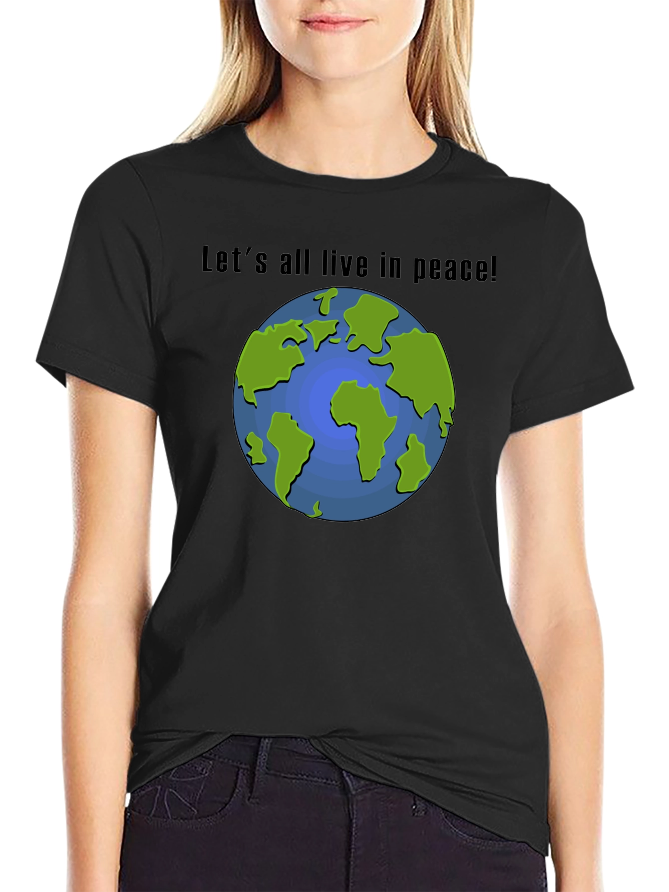 Peace On Earth Graphic T-Shirt
