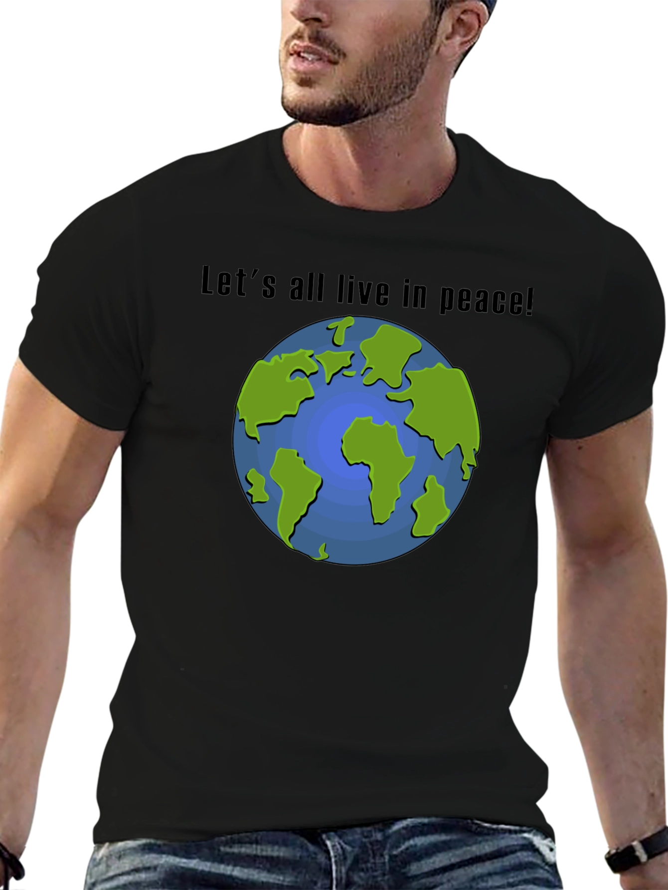 Peace On Earth Graphic T-Shirt