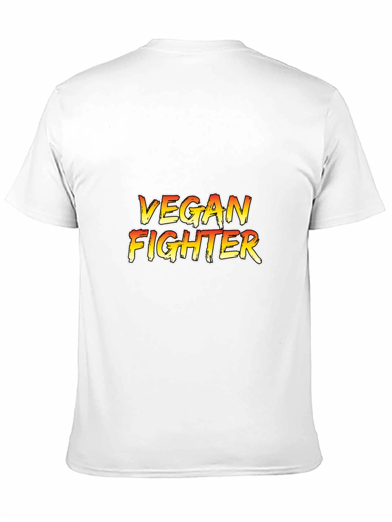 Vegan Fighter Black Graphic Tee