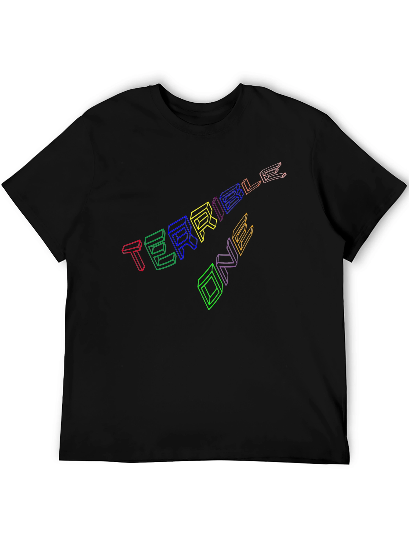 Terrible One T-Shirt - Black - Graphic Print