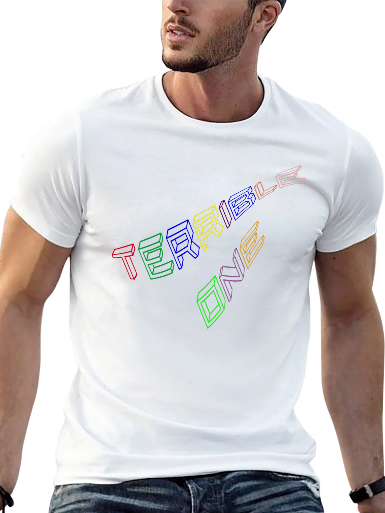 Terrible One T-Shirt - Black - Graphic Print