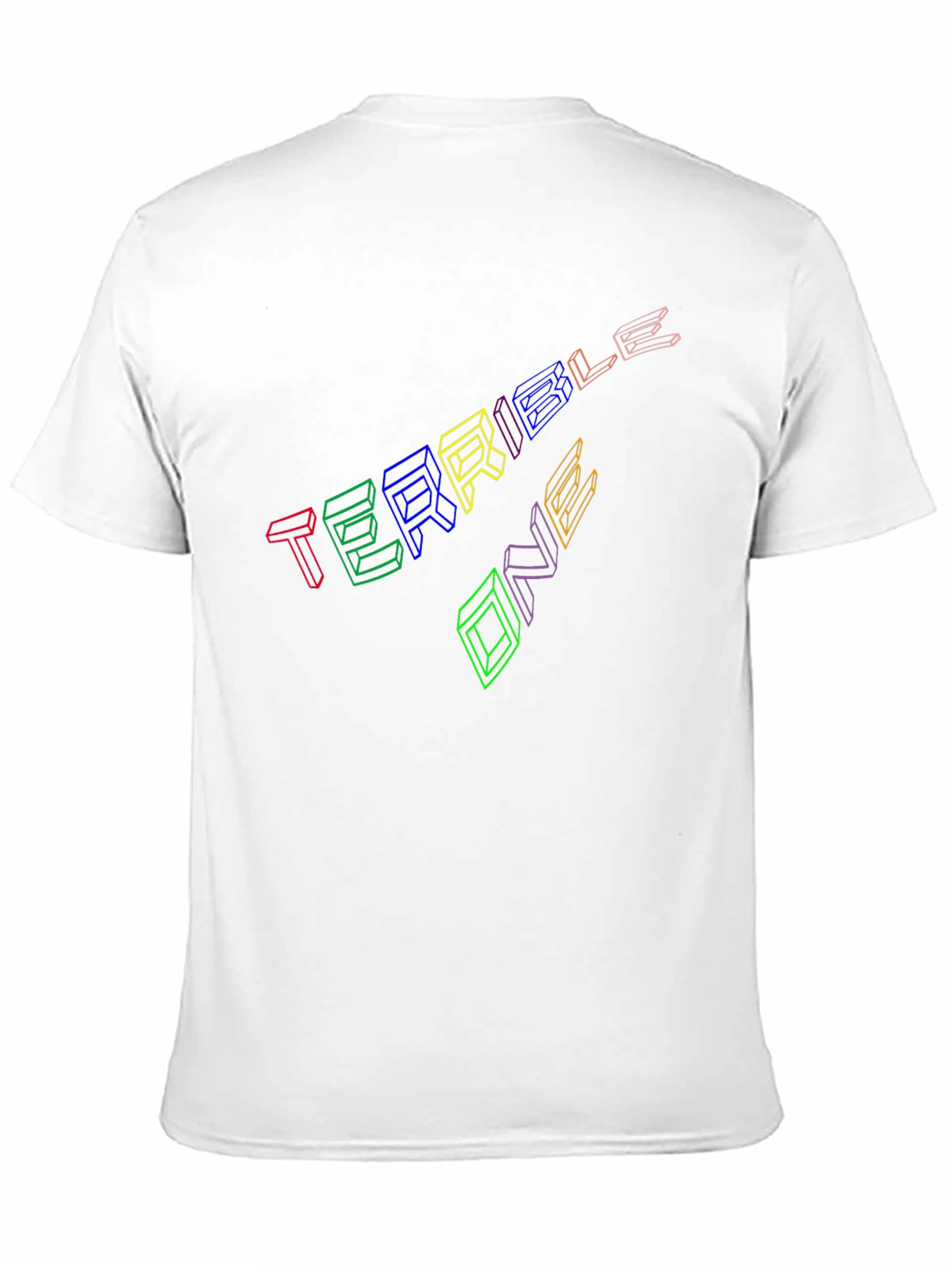 Terrible One T-Shirt - Black - Graphic Print