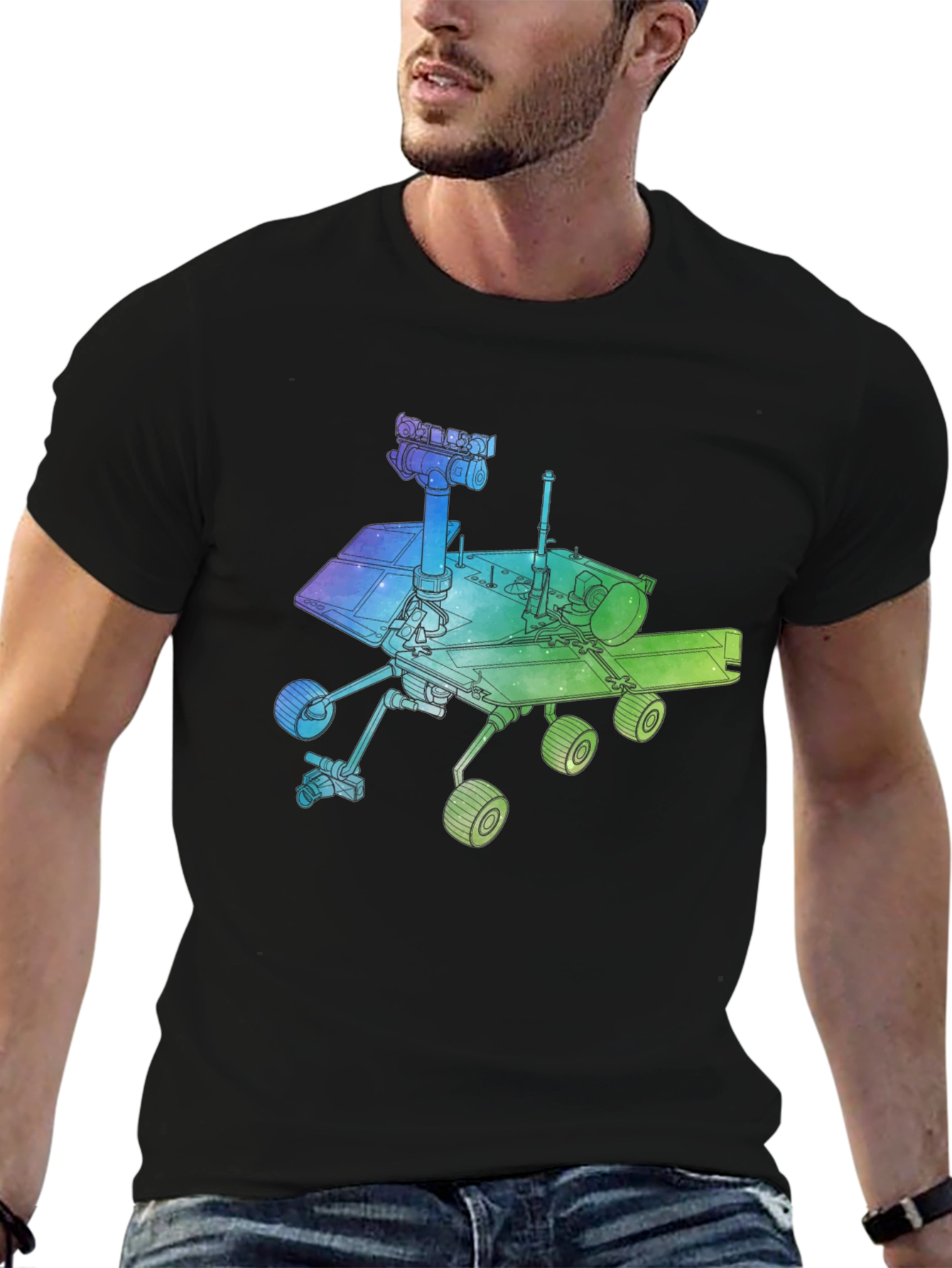 Mars Rover Graphic Tee - Explore the Cosmos