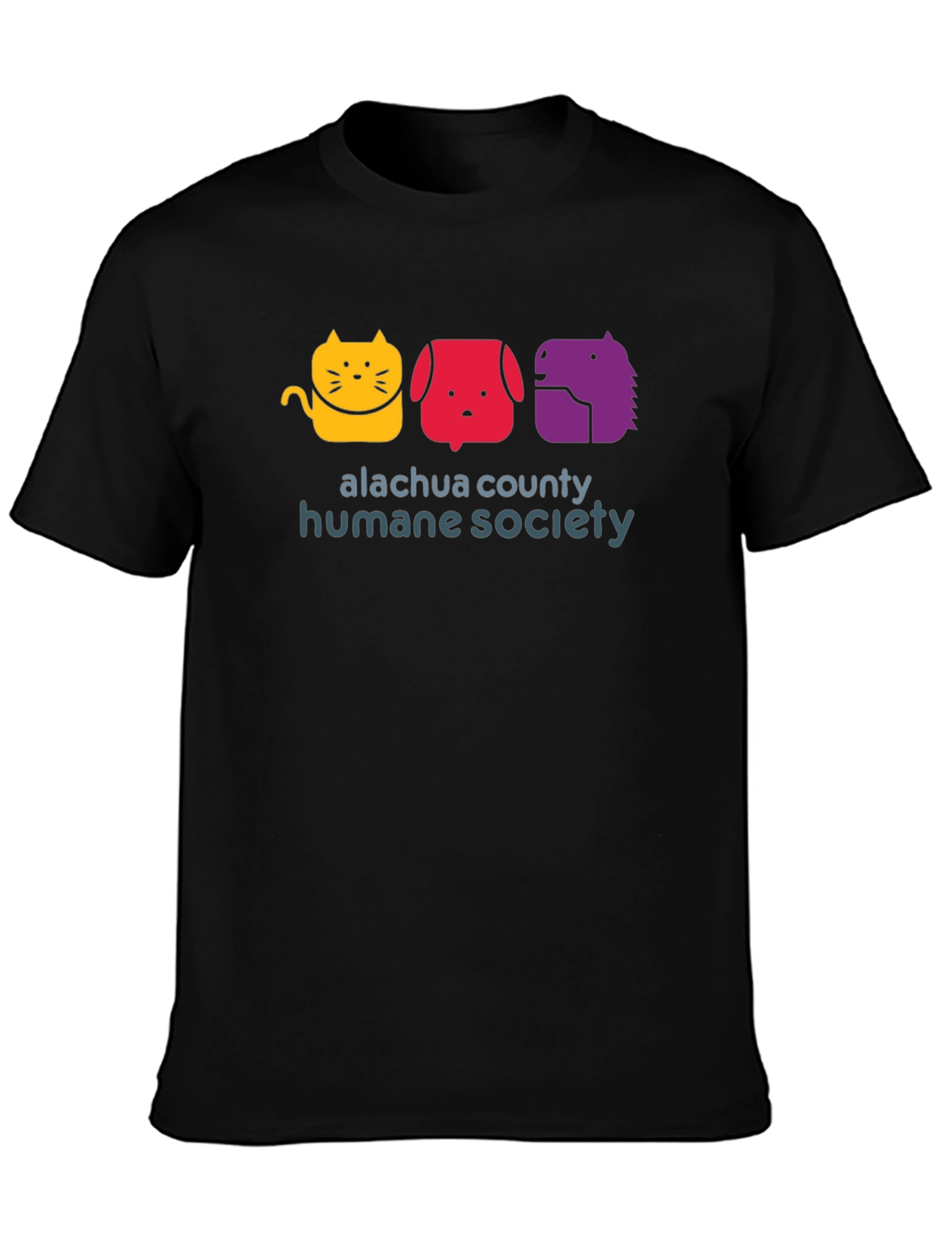 Alachua County Humane Society Black T-Shirt