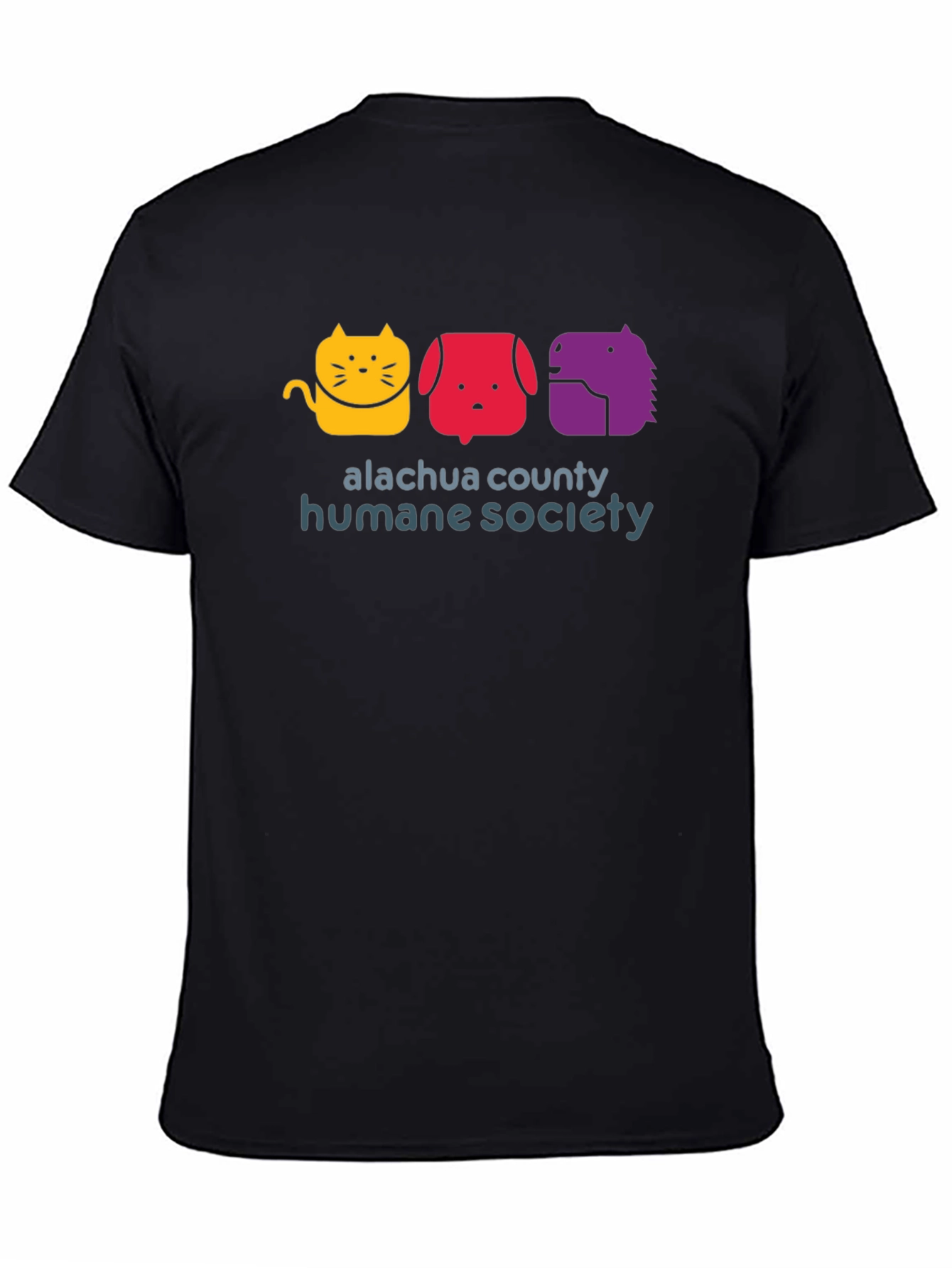 Alachua County Humane Society Black T-Shirt