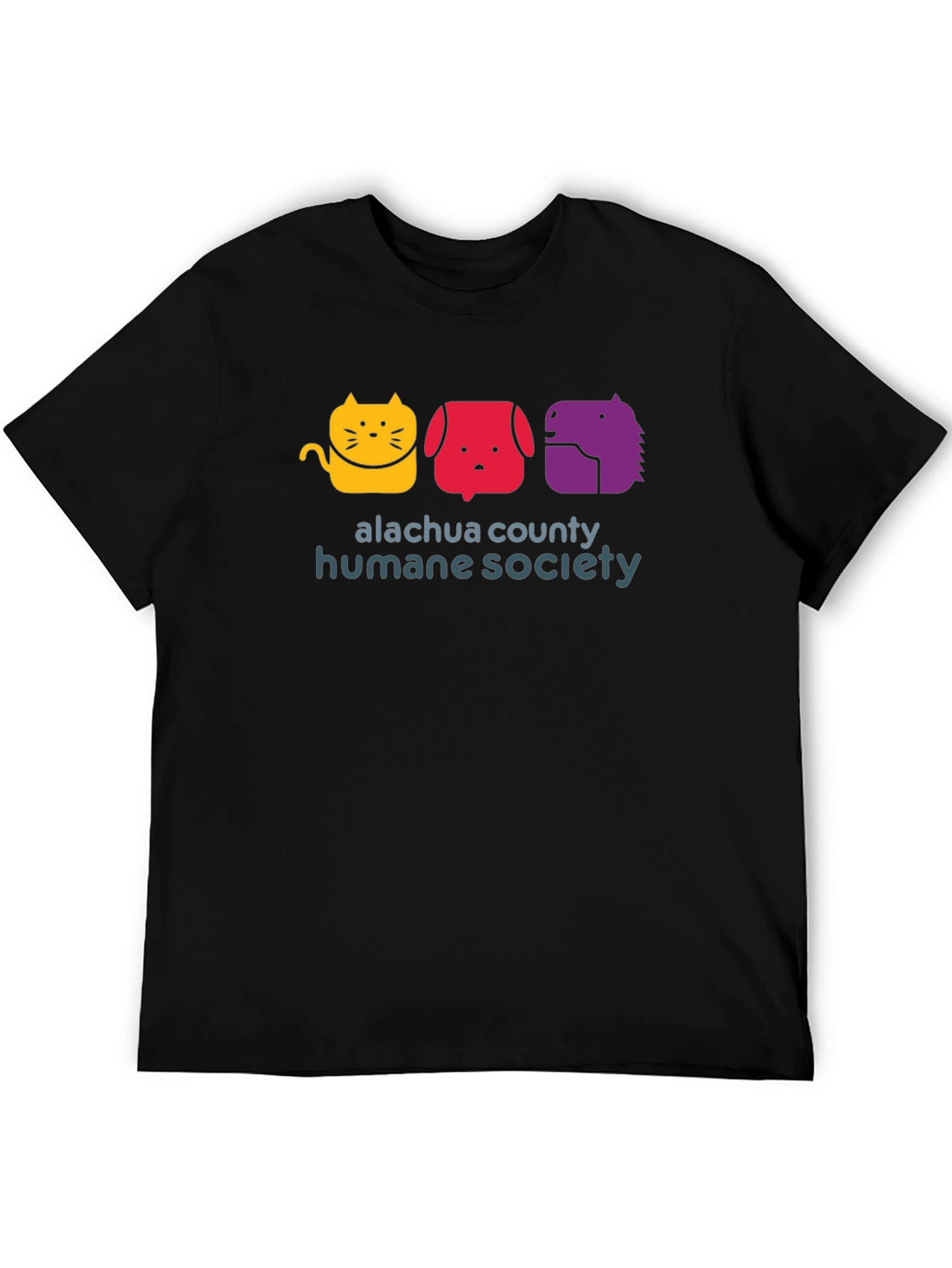 Alachua County Humane Society Black T-Shirt