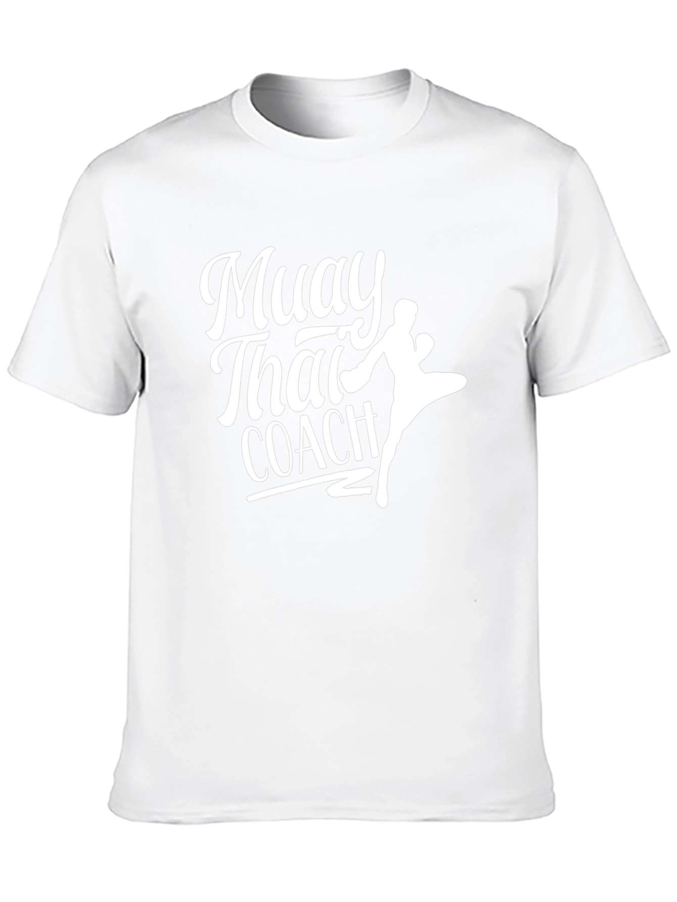 Muay Thai Coach Black Graphic T-Shirt