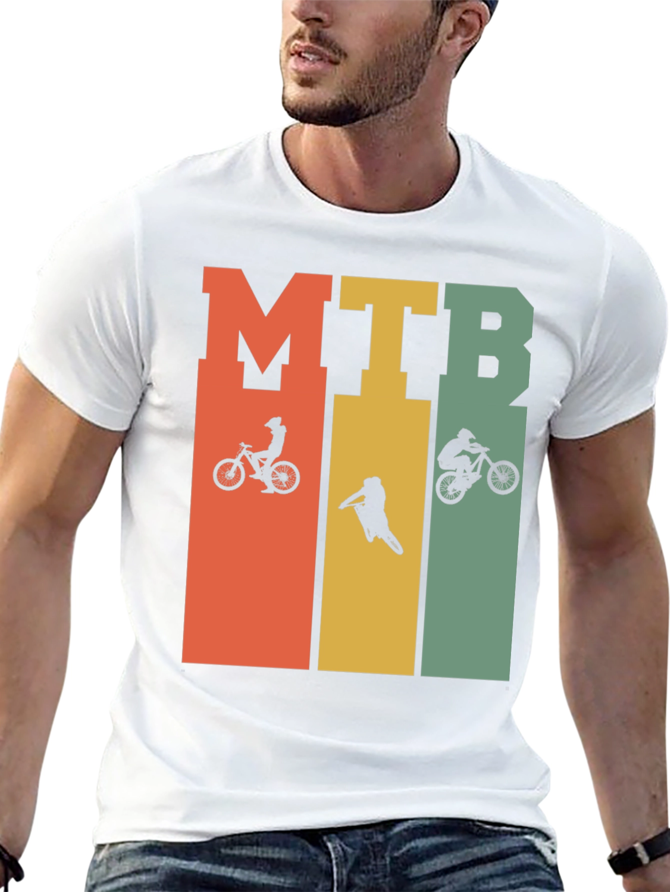 Retro MTB Mountain Bike T-Shirt