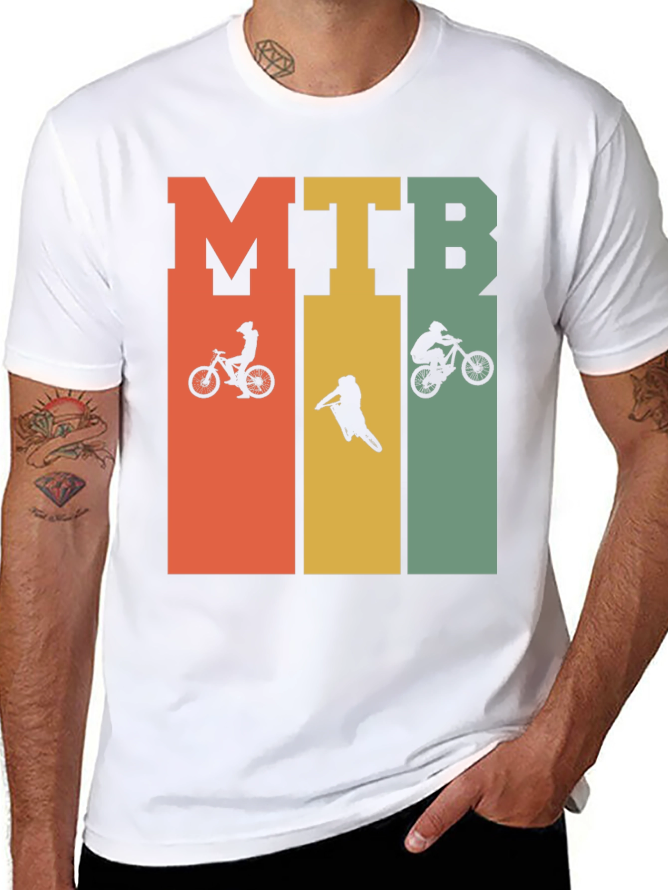 Retro MTB Mountain Bike T-Shirt