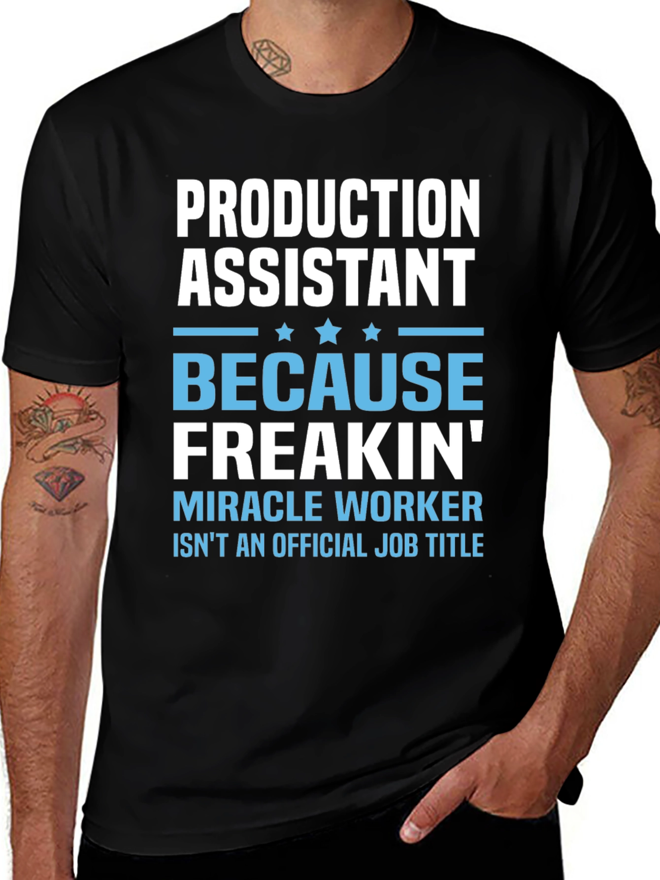 Production Assistant Miracle Worker T-Shirt