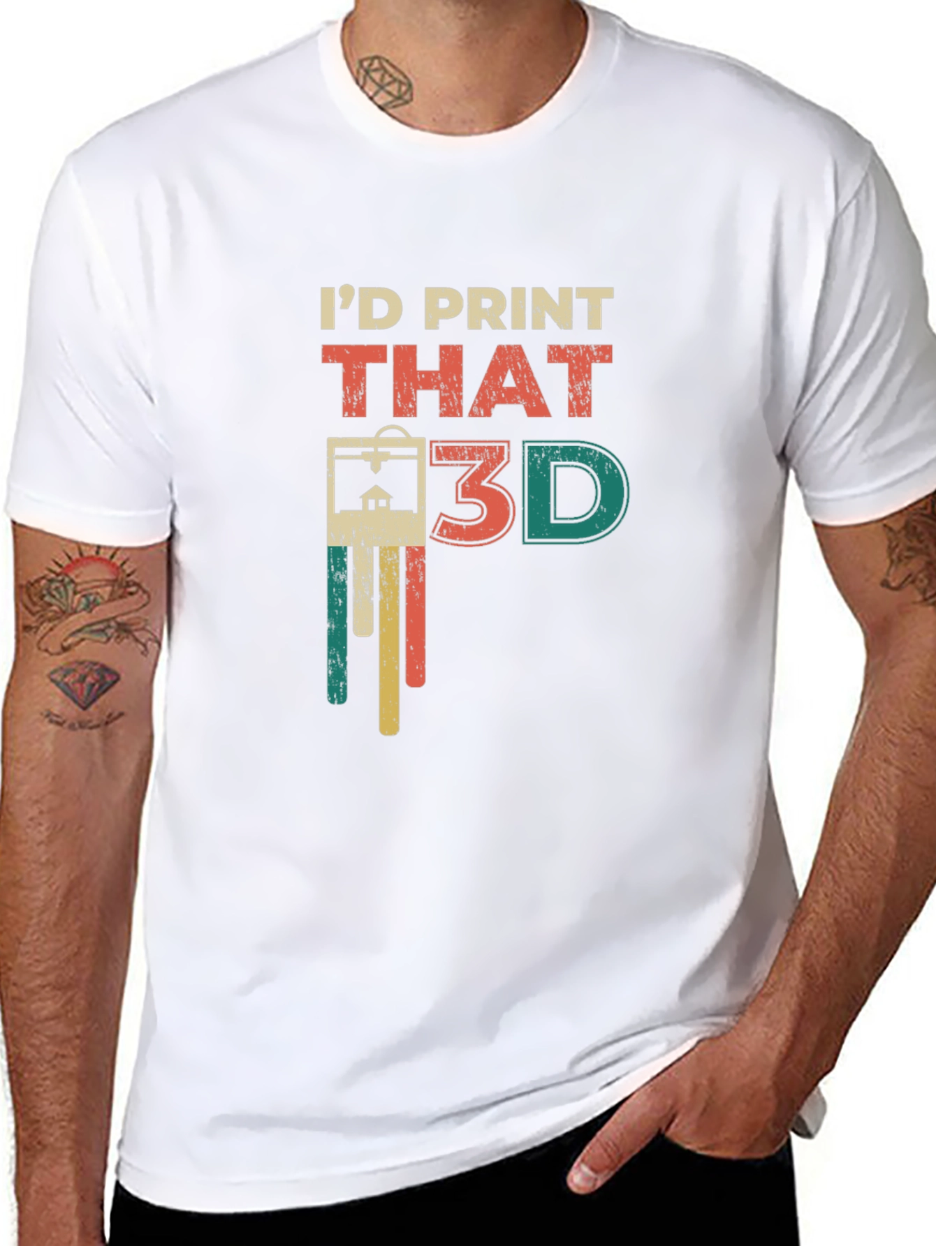 Id Print That 3D T-Shirt