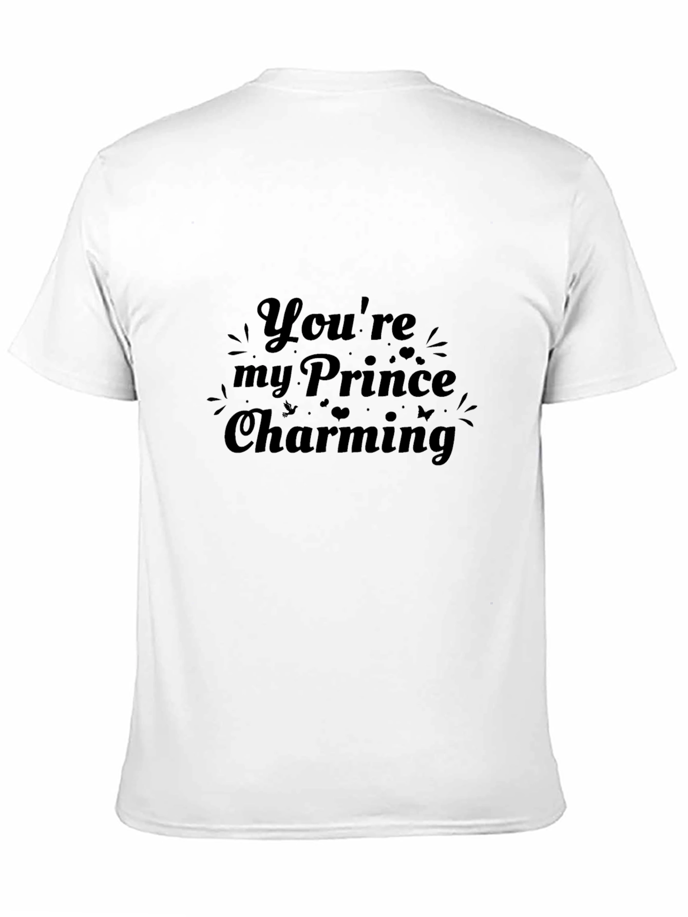 Prince Charming T-Shirt - Soft Black Tee