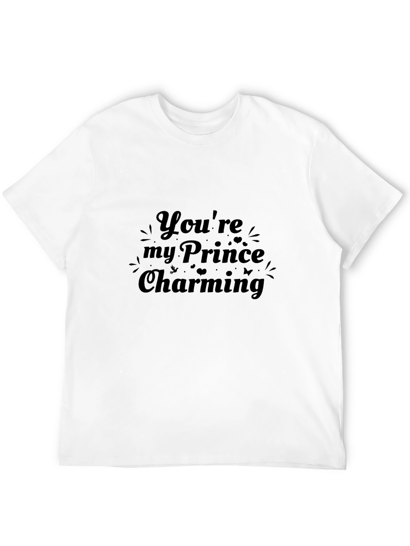 Prince Charming T-Shirt - Soft Black Tee