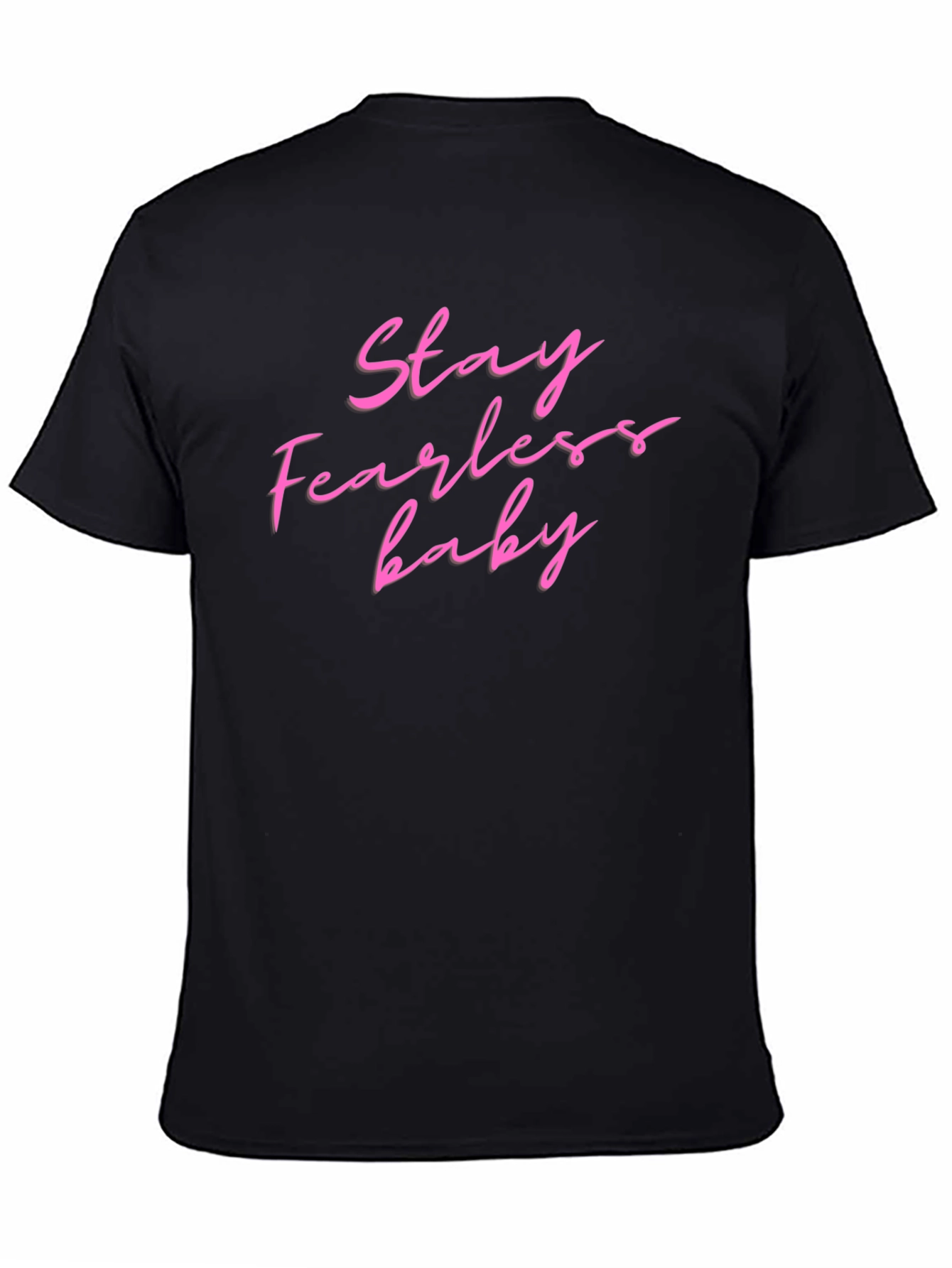 Stay Fearless Baby Black Graphic Tee