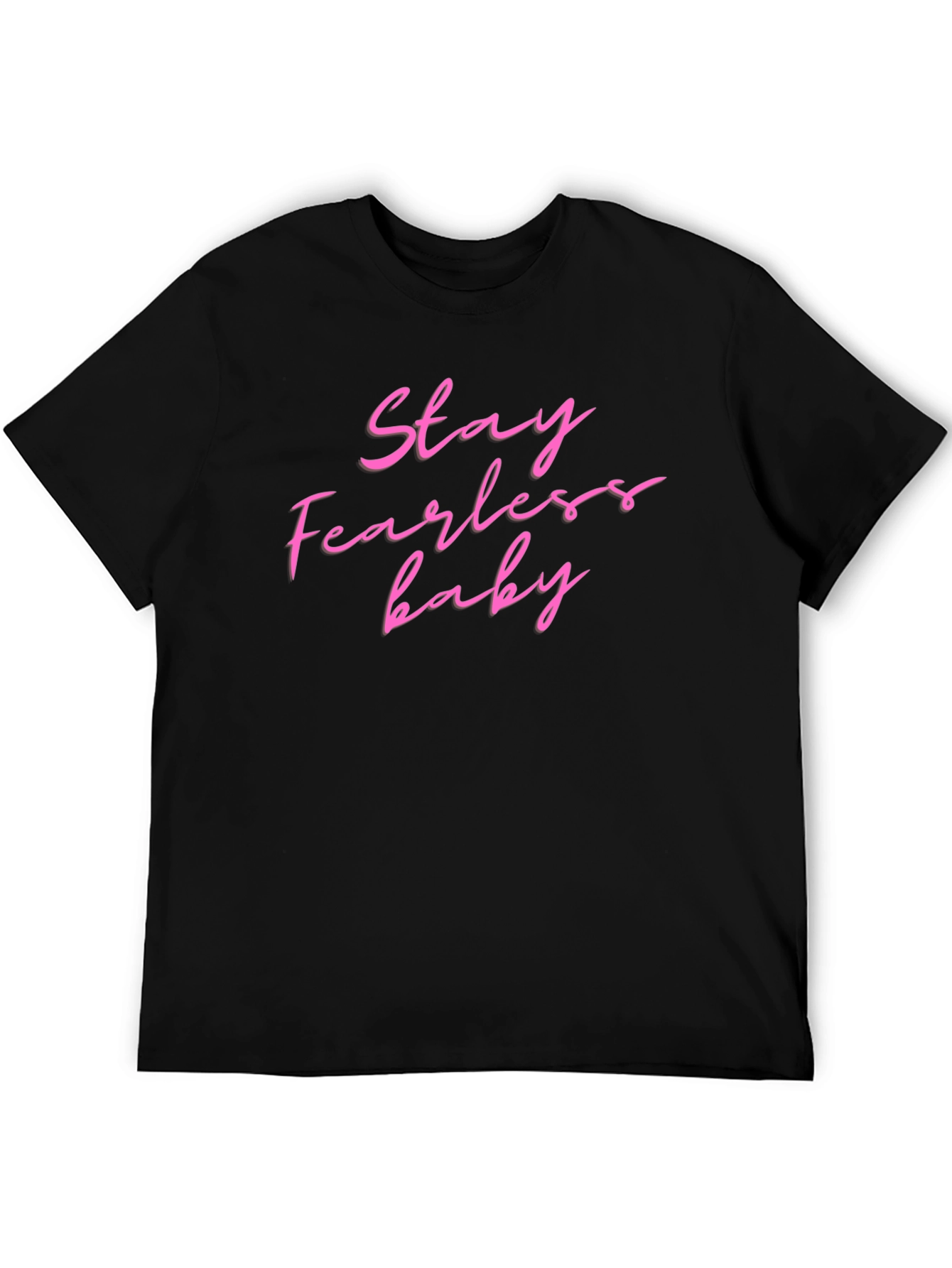 Stay Fearless Baby Black Graphic Tee